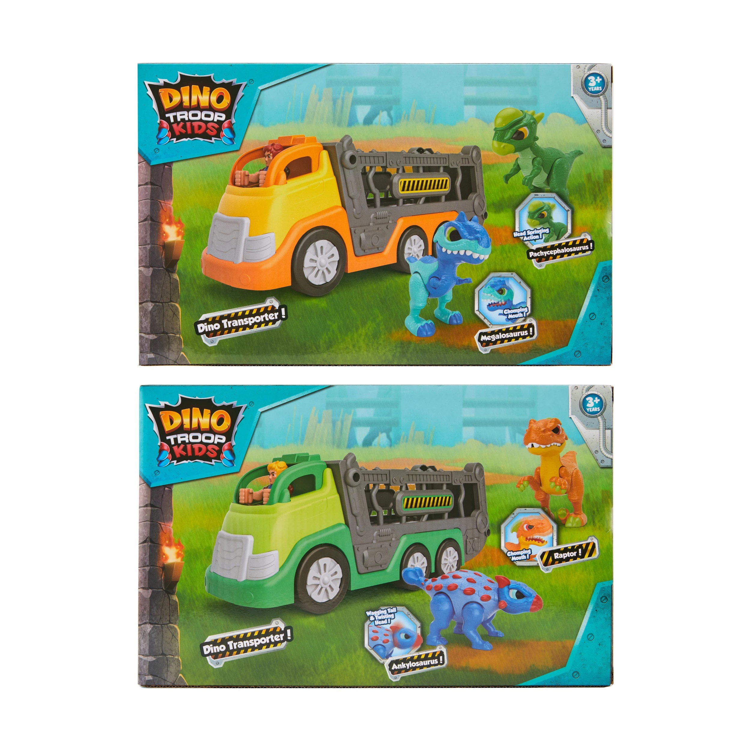 8 Dino Troop Kids Dino Transporter Playset - Assorted, 8 of 8