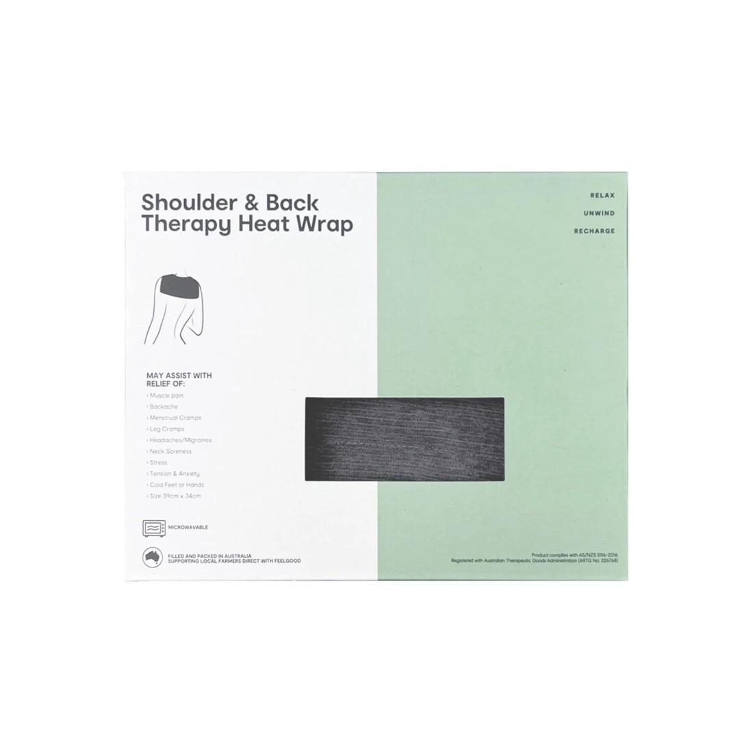 3 OXX Essentials Shoulder & Back Therapy Heat Wrap, 3 of 3