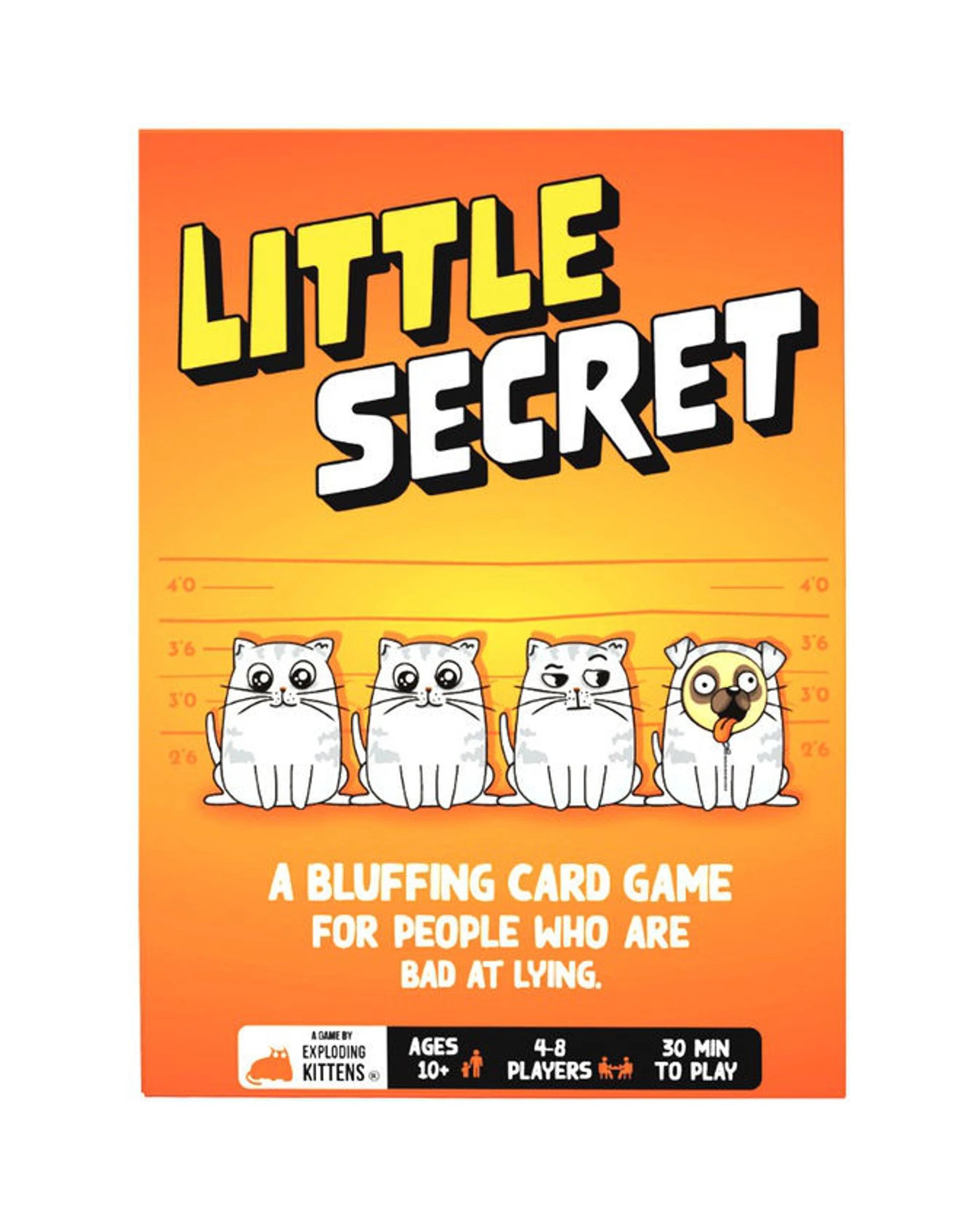 6 Little Secret Card Game, 6 of 6