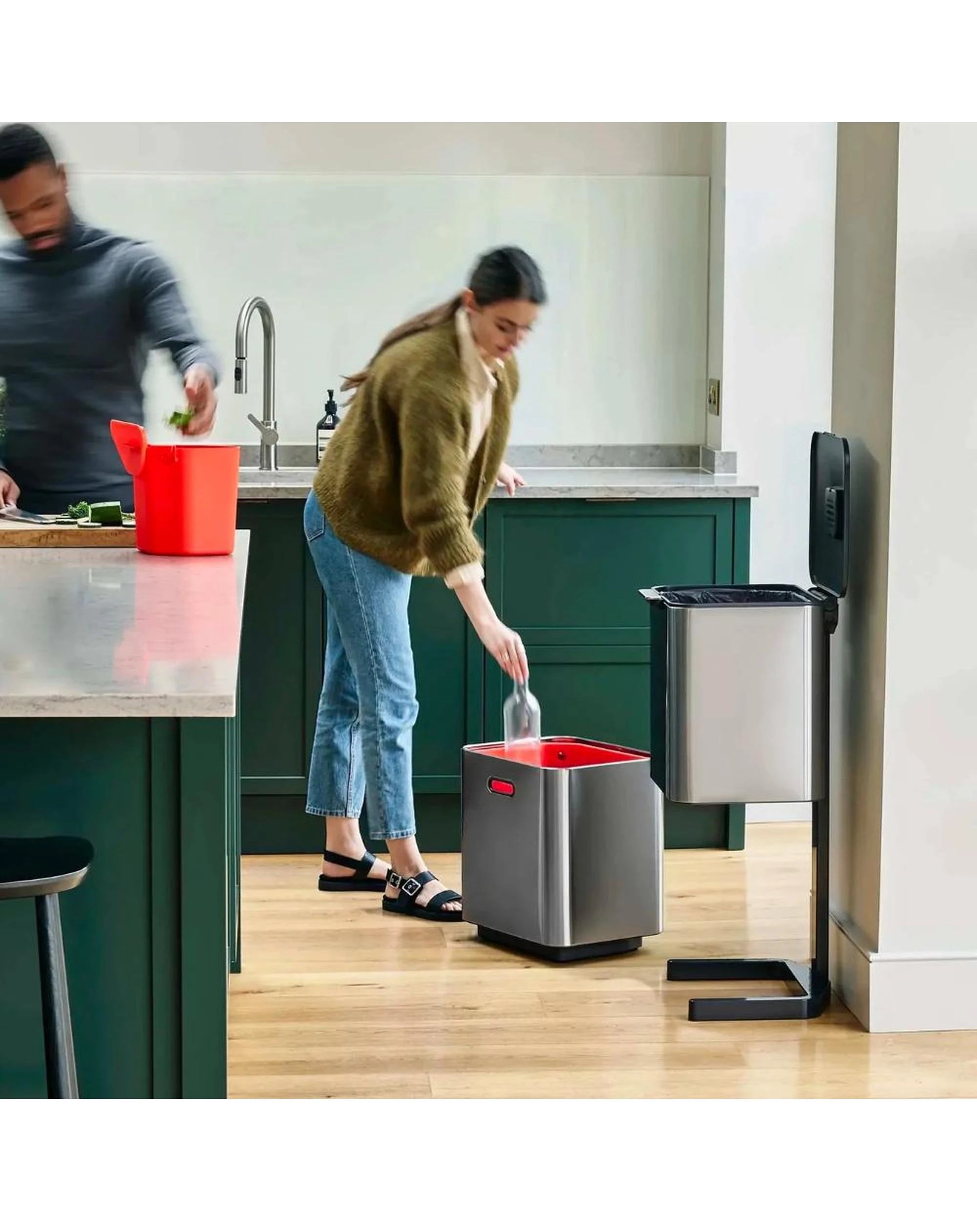 10 Joseph Joseph Totem Max Waste Separation 60L Bin, 10 of 10