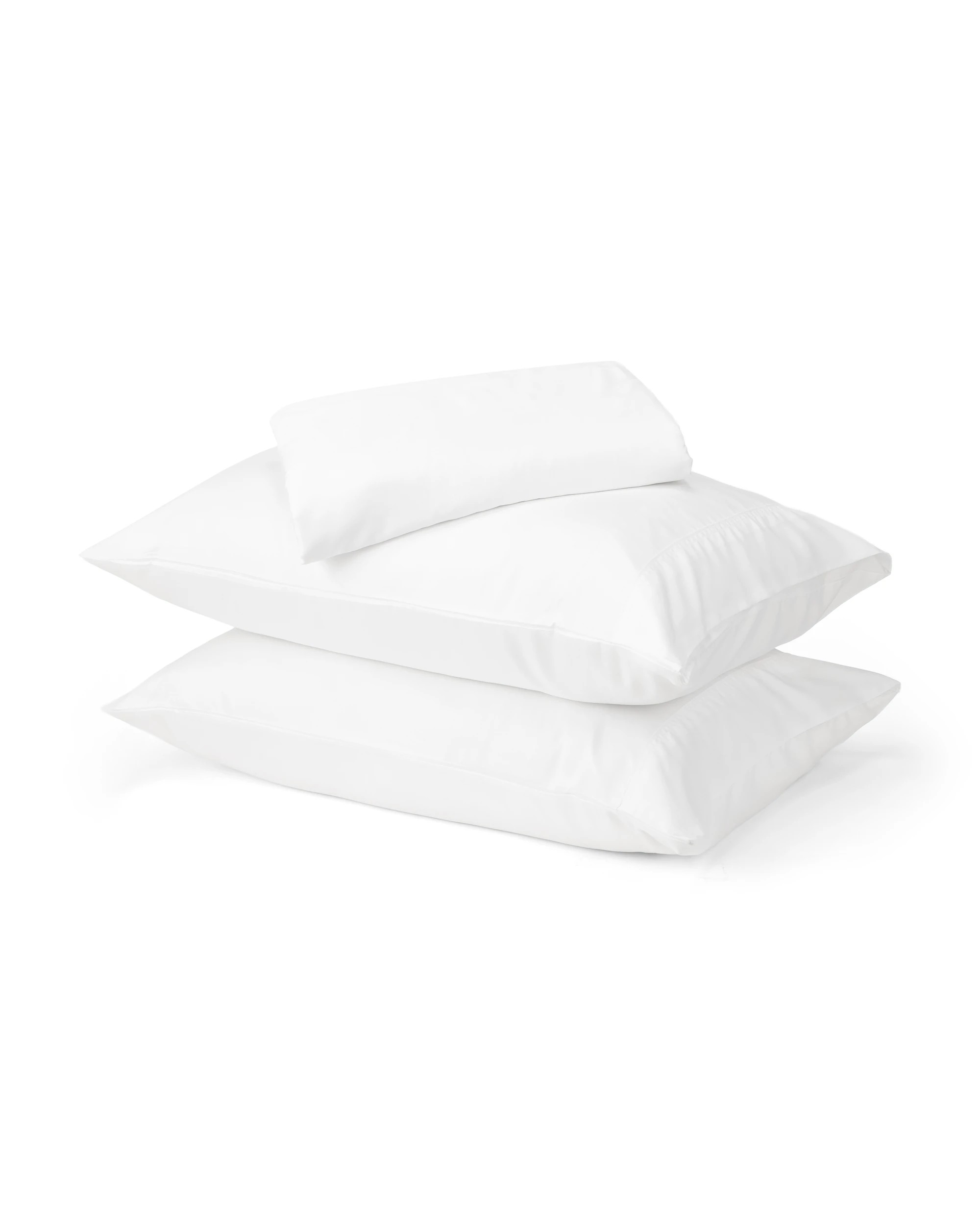 3 375 Thread Count Bamboo Sheet Set - Queen Bed, White, 3 of 7