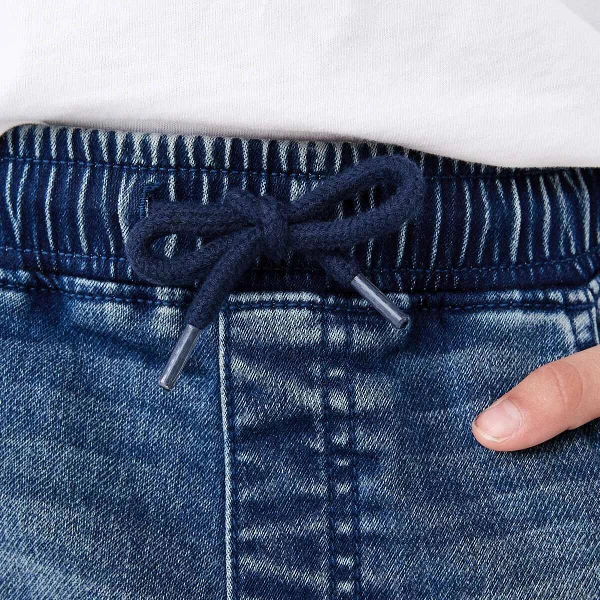3 Denim Cargo Pants DARK WASH, 3 of 9