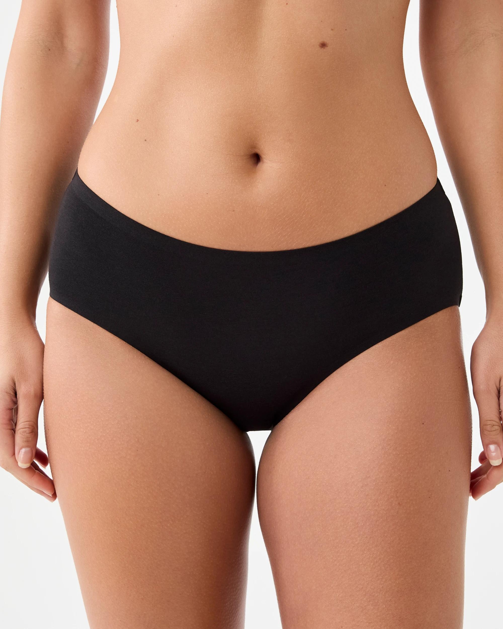 2 3 Pack Modal Cotton Blend Boyleg Briefs Blk Sm Blk, 2 of 10