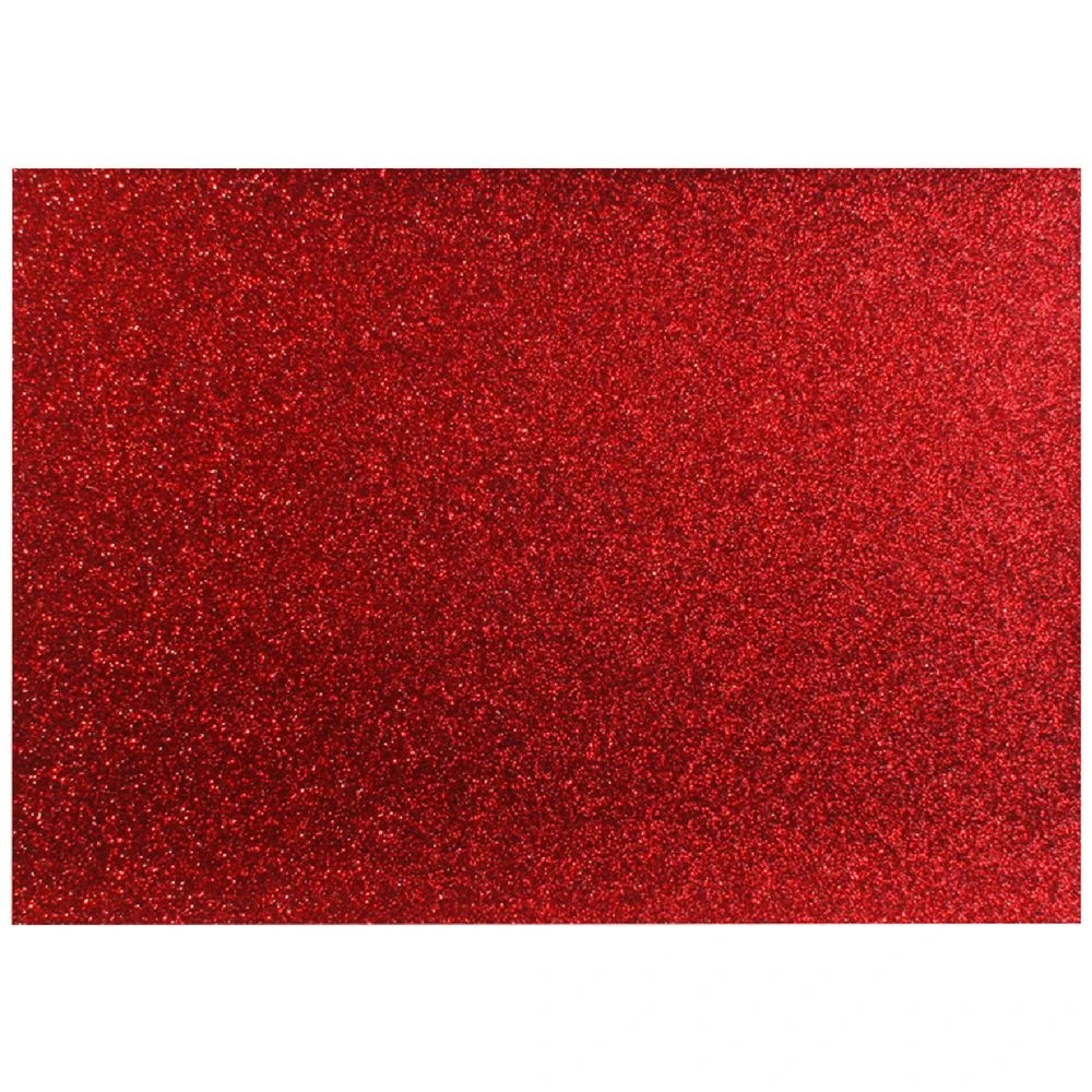 1 Quill A3 Glitter Sheet Dark Red, 1 of 1