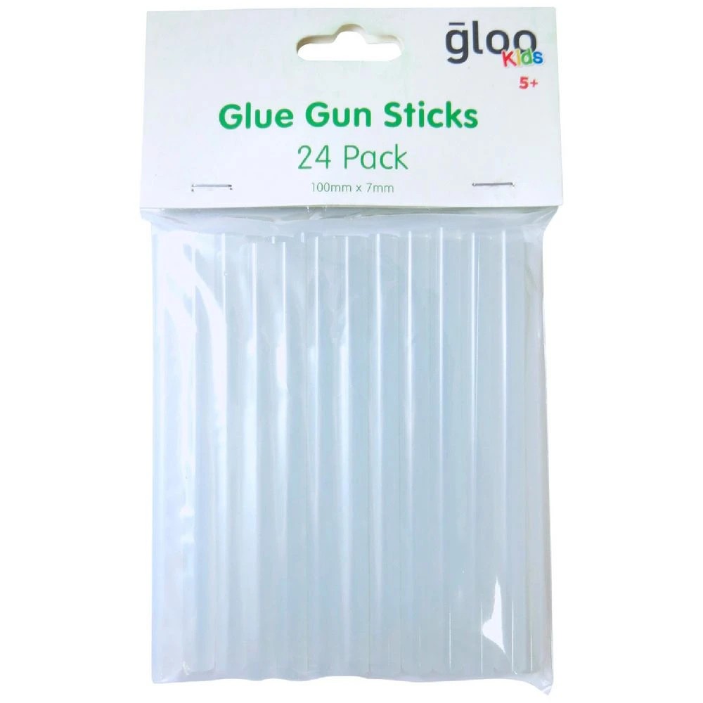 1 GLOO Kids Glue Gun Glue Sticks 24 Pack, 1 of 1