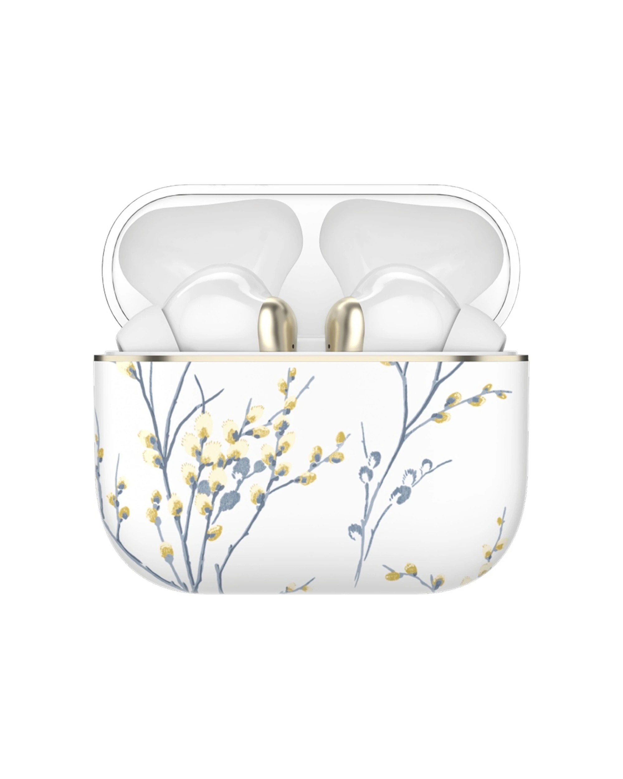 1 Laura Ashley Skylark Earbuds Pussy Willow Wireless Rechargeable Battery - Gold, 1 of 4