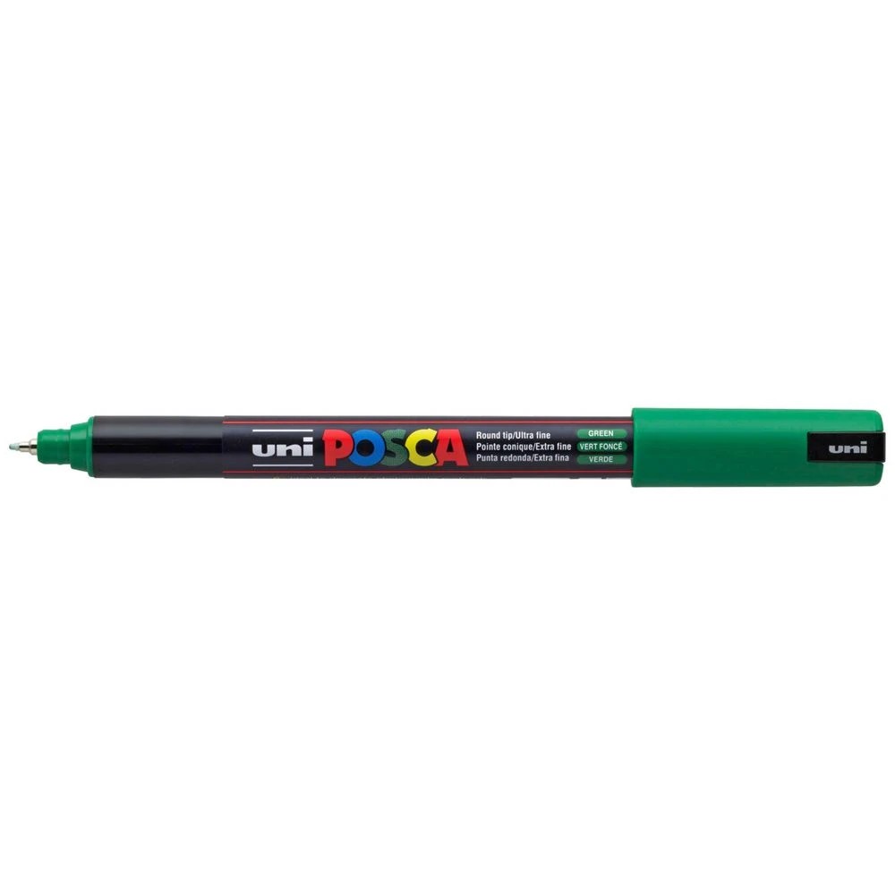 1 POSCA PC 1MR Paint Marker Green, 1 of 7