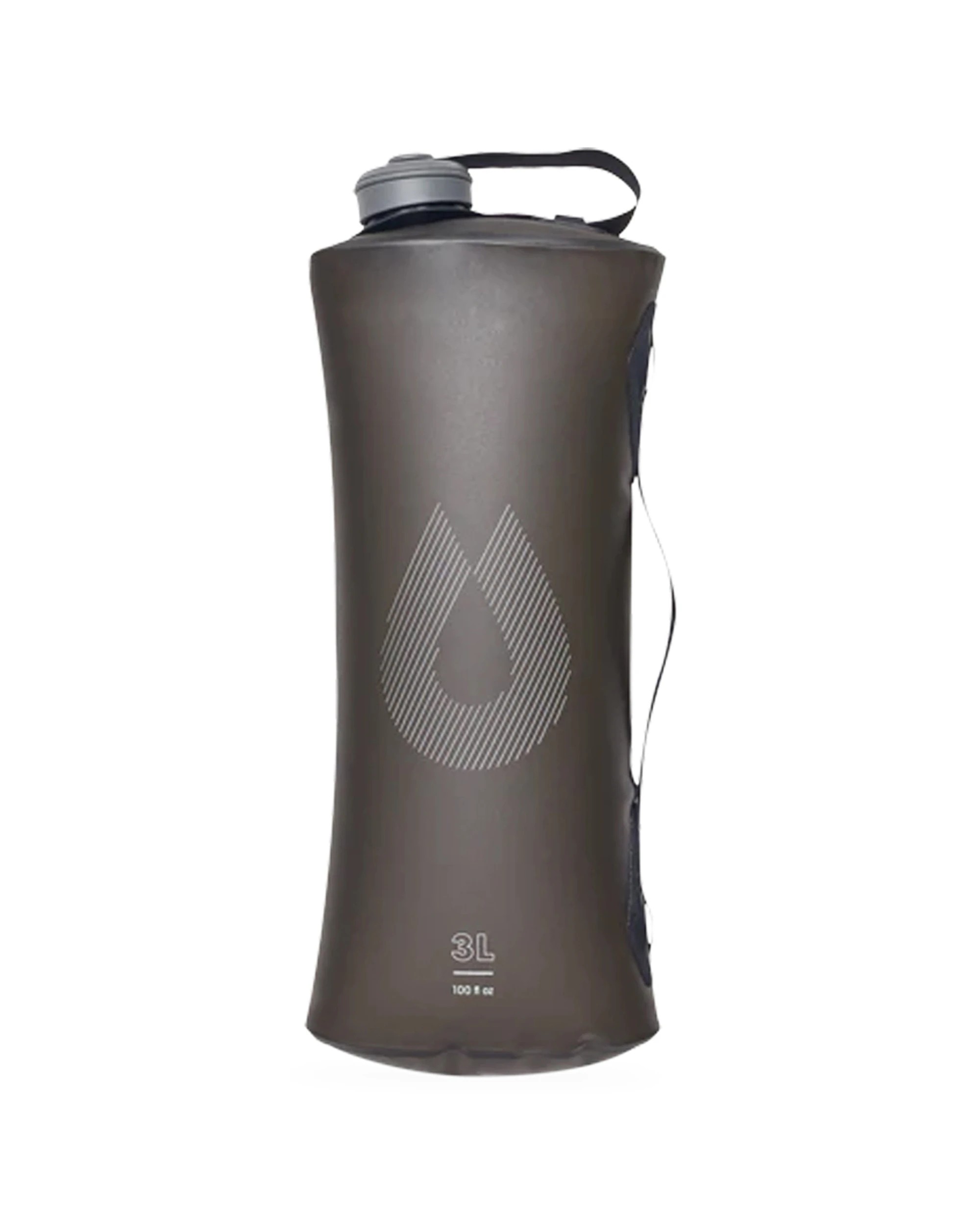 1 Hydrapak Seeker 3 L Foldable Water Bottle Filtration Compatible With Bag - Grey, 1 of 5