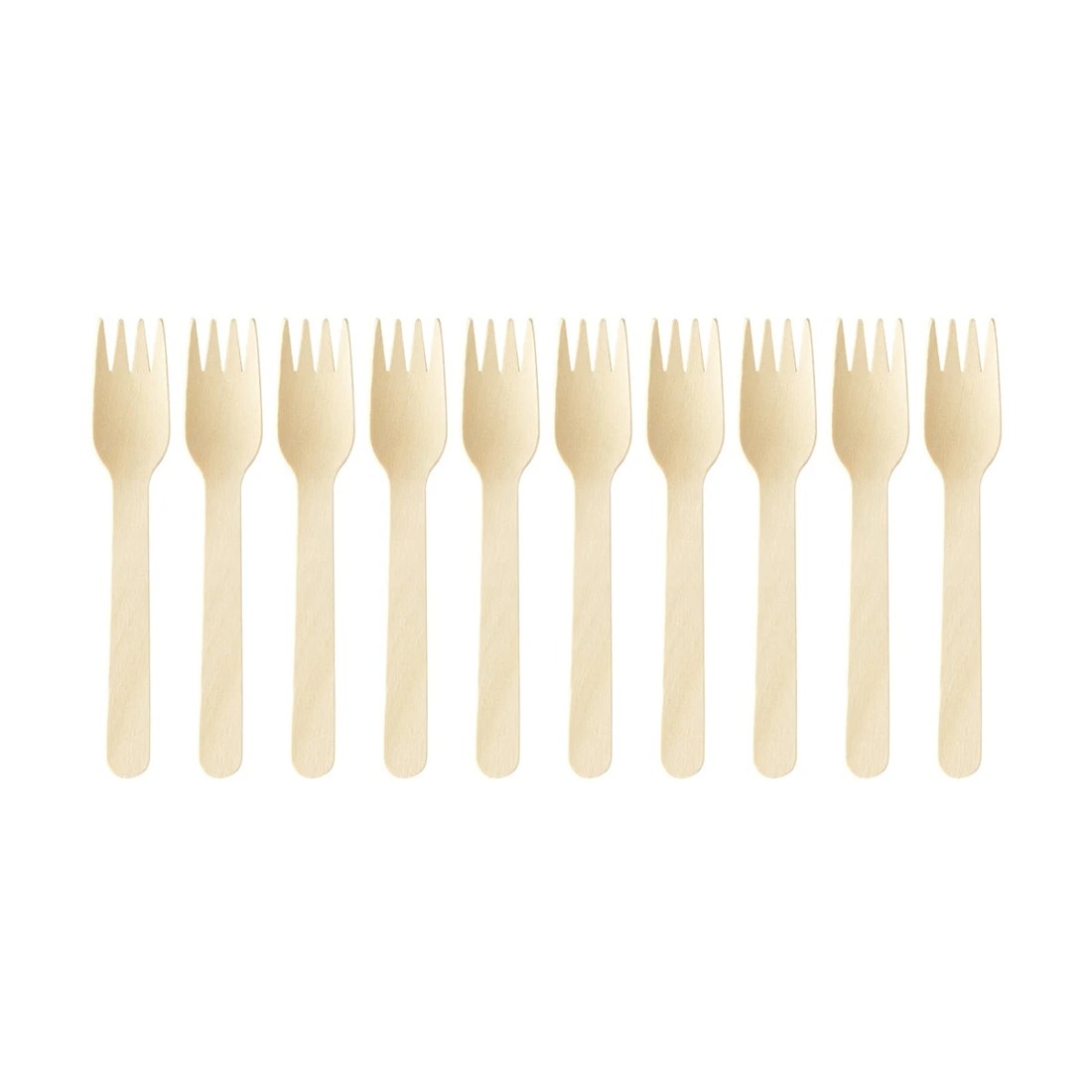 4 10 Piece Wooden Fork, 4 of 5