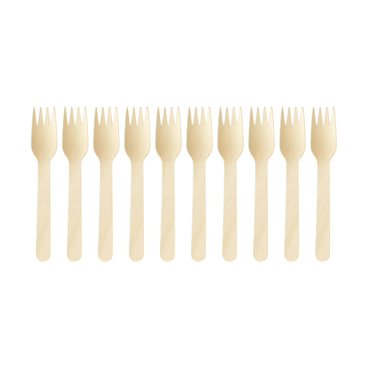 4 10 Piece Wooden Fork, 4 of 5