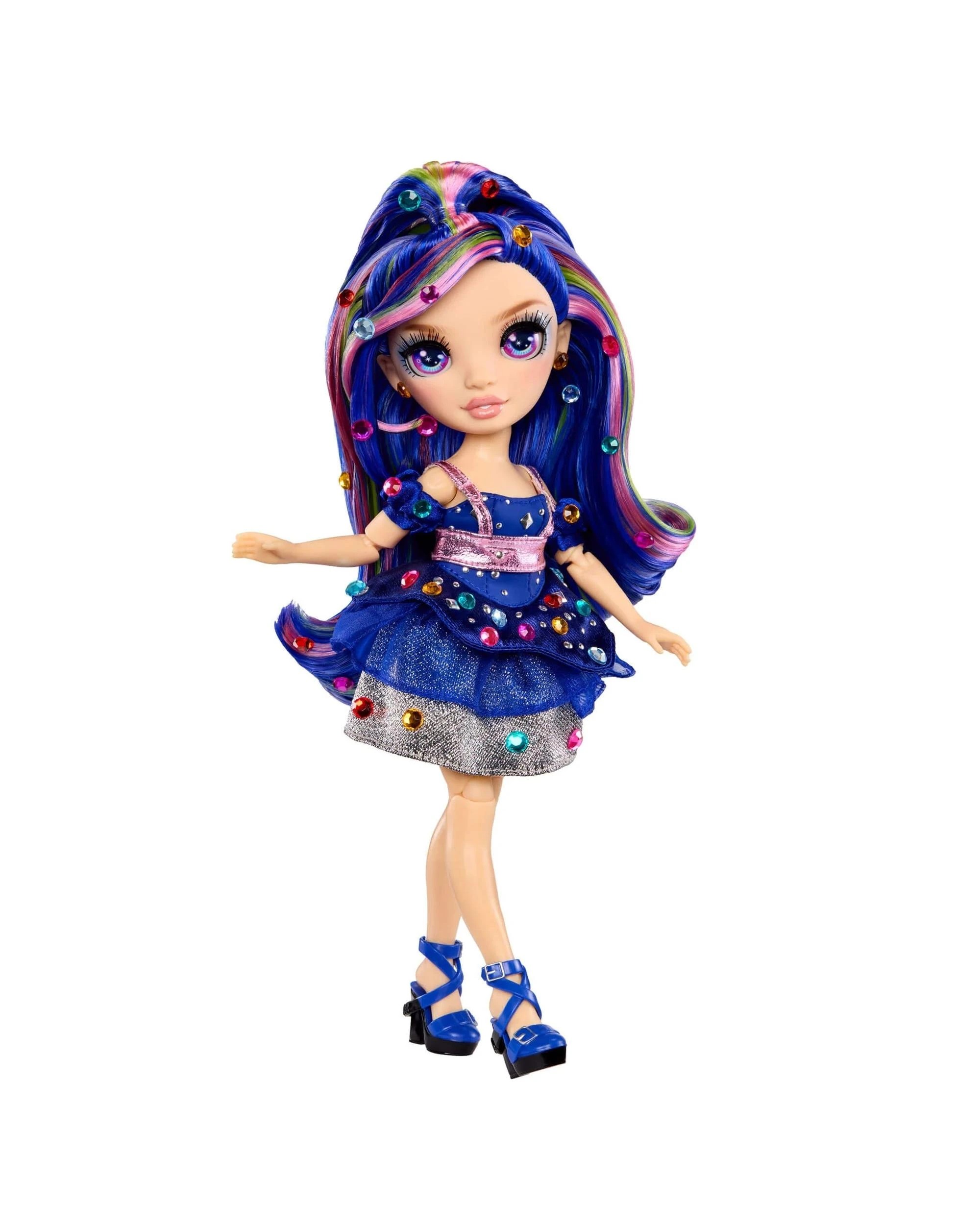 3 Rainbow High Be Dazzling Genevieve Bleue Fashion Doll - Blue, 3 of 7
