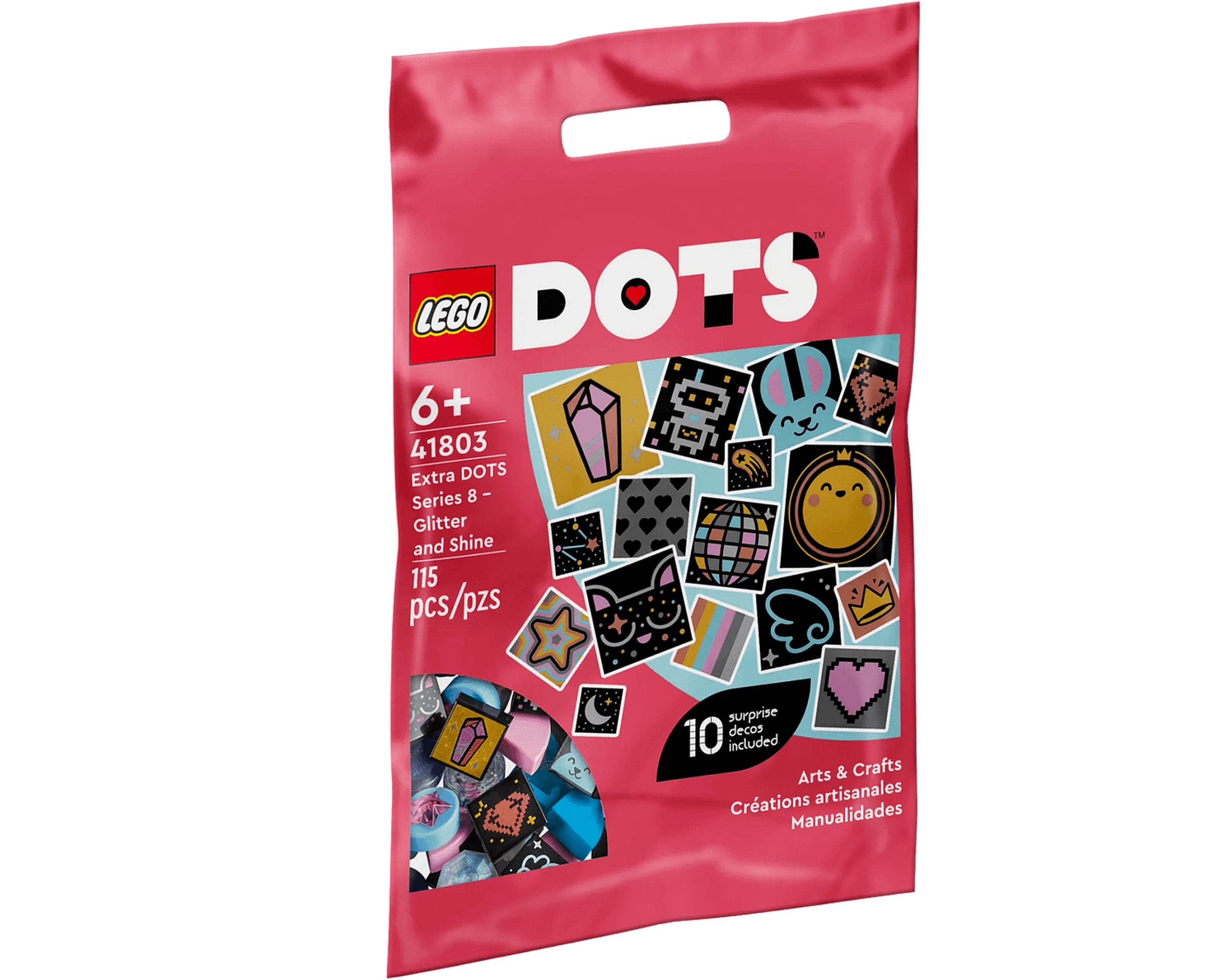 LEGO® 41803 Extra DOTS Series 8 - Glitter and Shine - Dots - Kmart