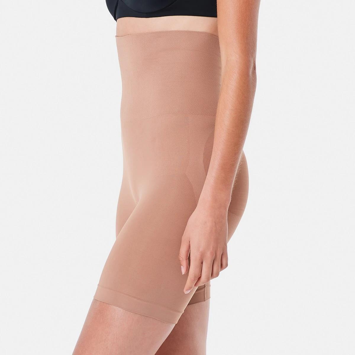 2 Firm Control Seamfree Shaping Shorts BEIGE TAN, 2 of 4