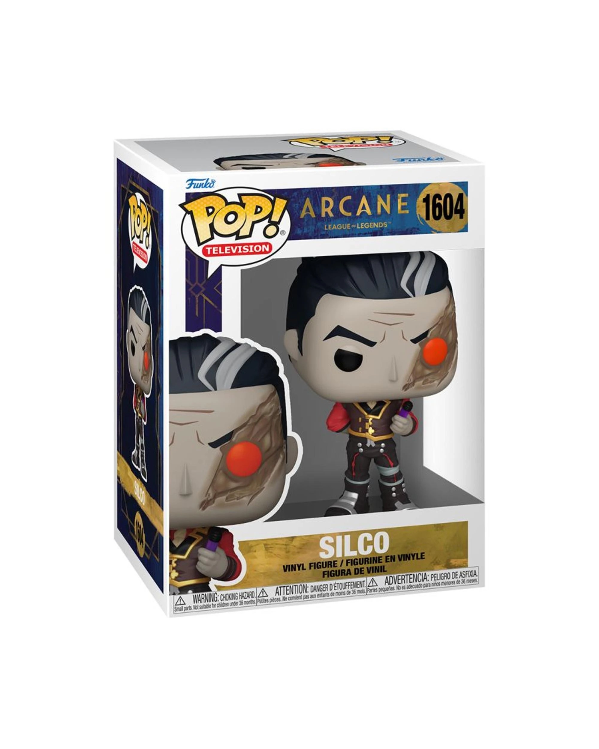 3 Arcane League of Legends Silco Funko POP! Vinyl, 3 of 4