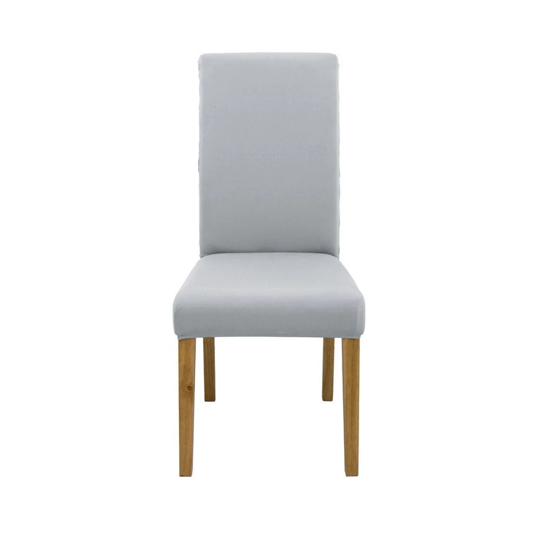 3 Artiss Dining Chair Covers 4x Slipcovers Spandex Stretch Banquet Wedding - Grey, 3 of 6