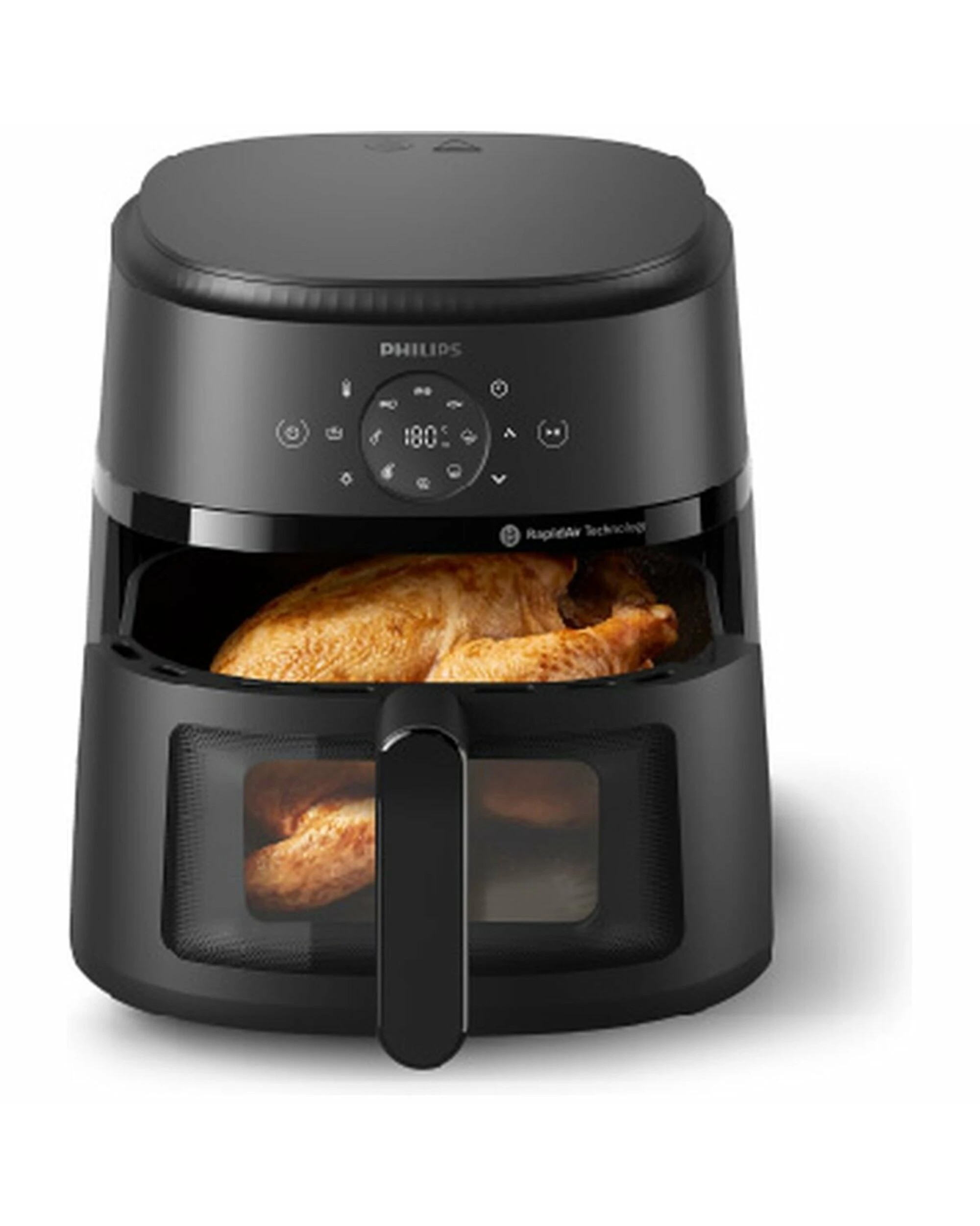 2 Philips 2000 Series 6.2L Airfryer XL Black, 2 of 4