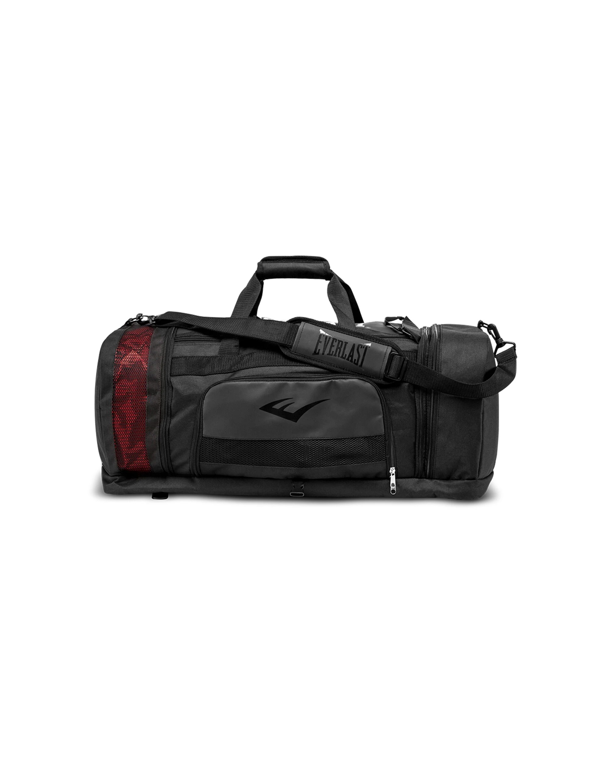 2 Everlast Contender Hybrid Duffel Bag Convertible To Backpack Ventilated - Black, 2 of 6