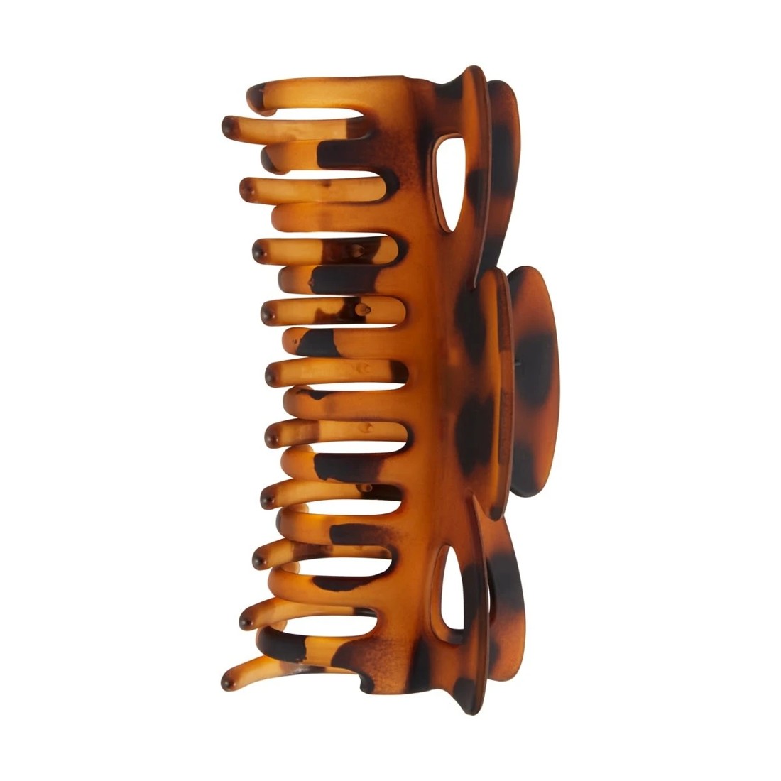 1 OXX Haircare Black and Brown Large Claw Hair Clip, 1 of 3