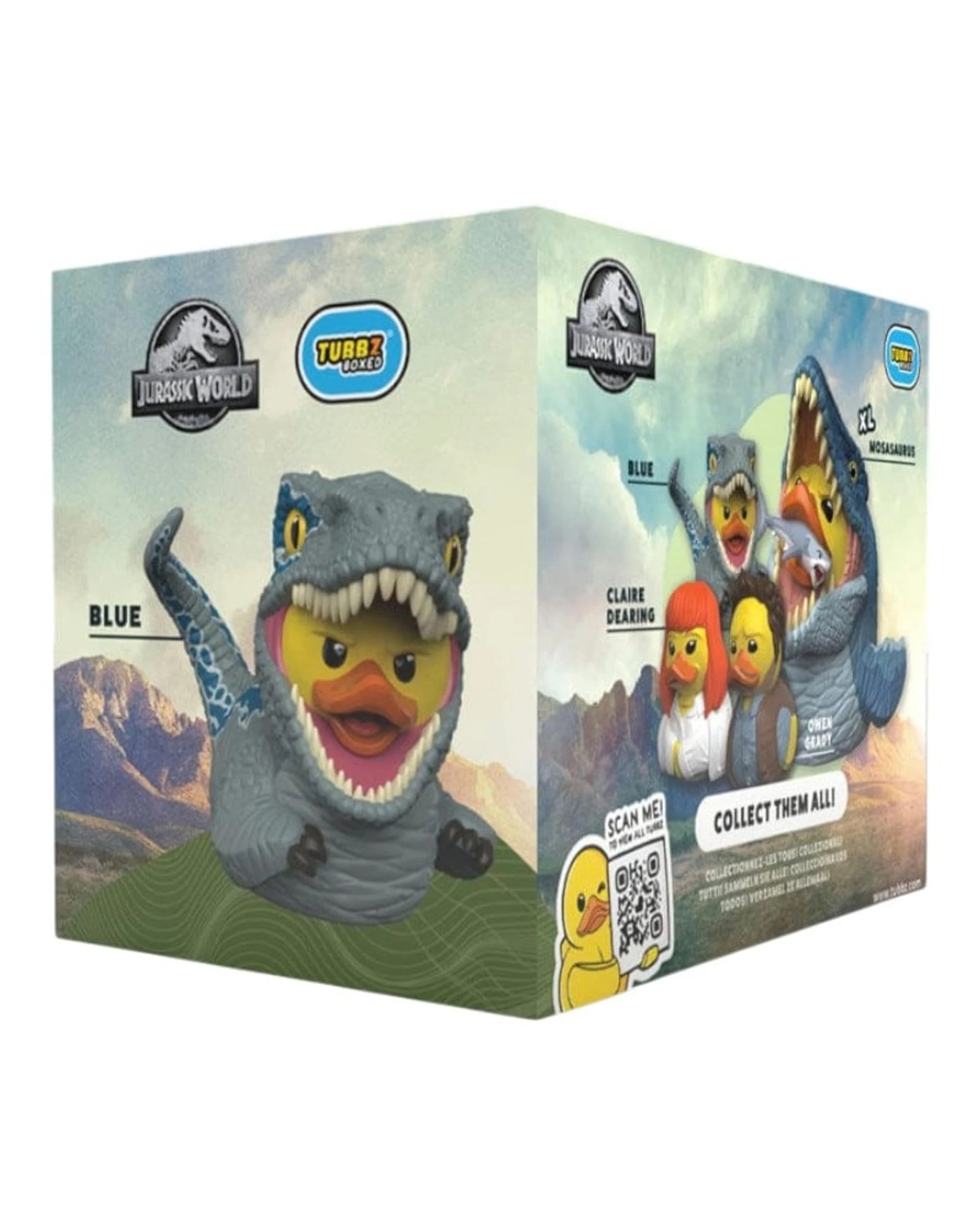 4 TUBBZ Jurassic World Blue Boxed Edition Cosplaying Duck Figure, 4 of 4