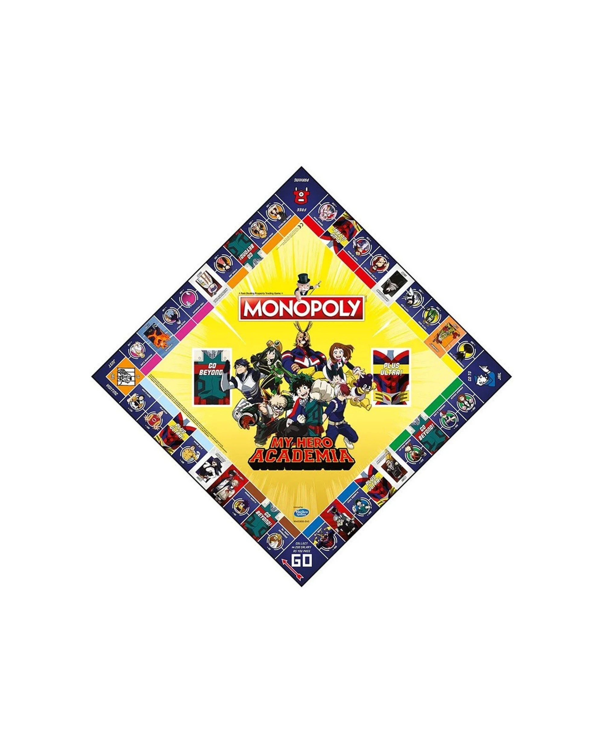 3 MONOPOLY My Hero Academia Edition Tabletop Themed Board Game - Multi, 3 of 3