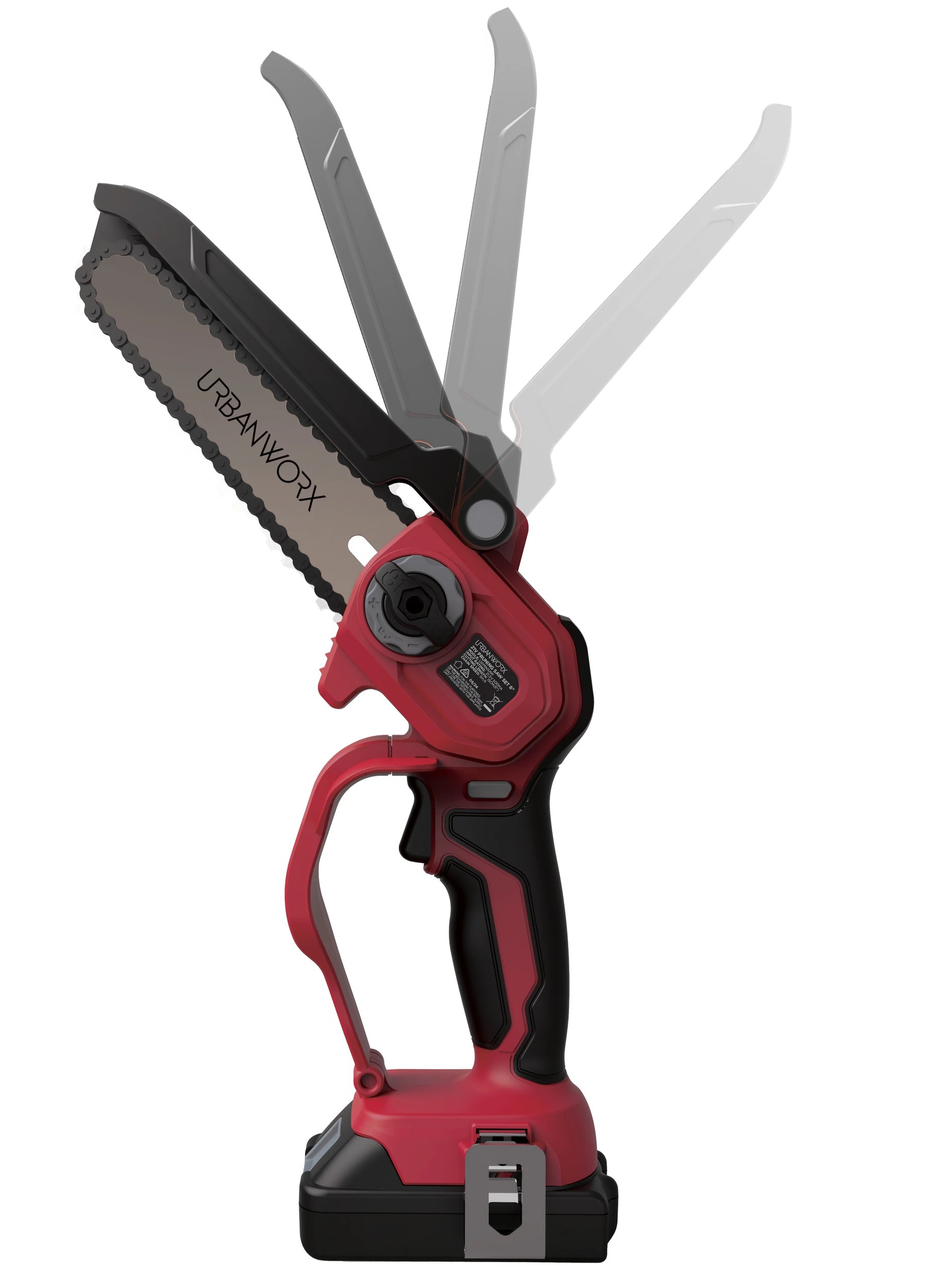 6 Urbanworx 20V Cordless Chainsaw, 6 of 10