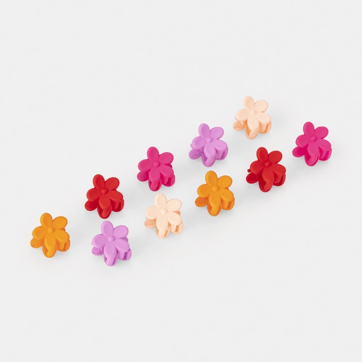 2 10 Pack Daisy Mini Hair Clips, 2 of 3