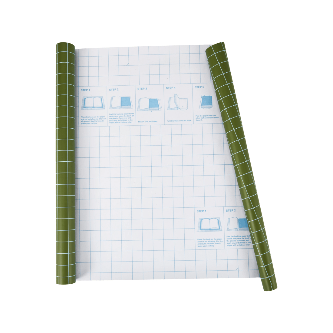 3 Self Adhesive Book Cover - Grid, 3 of 5