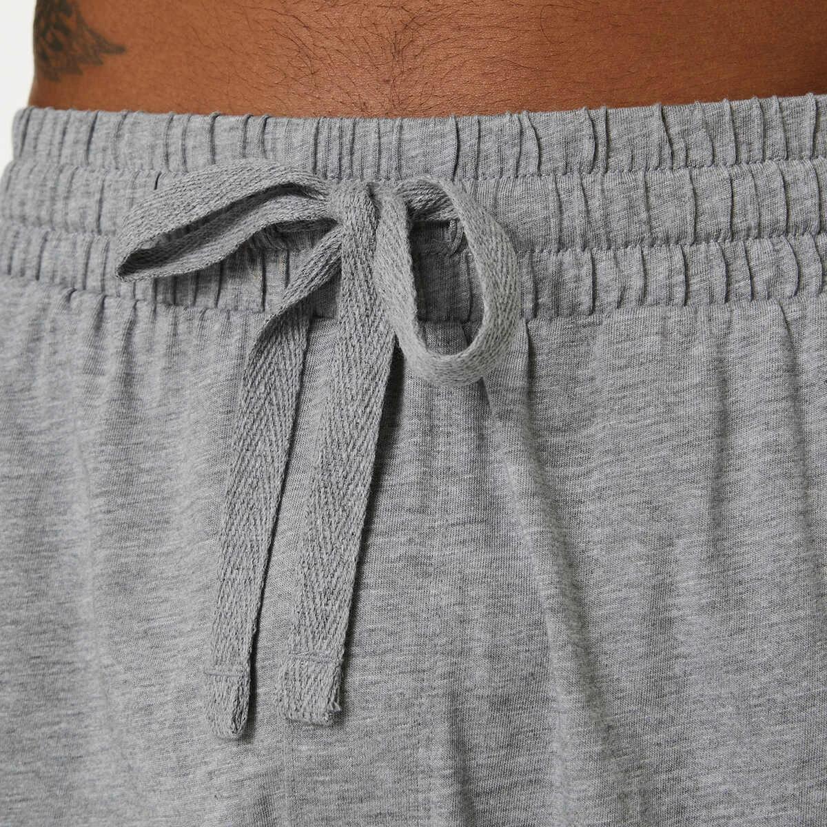 4 Modal Blend Sleep Shorts Grey Marle, 4 of 6