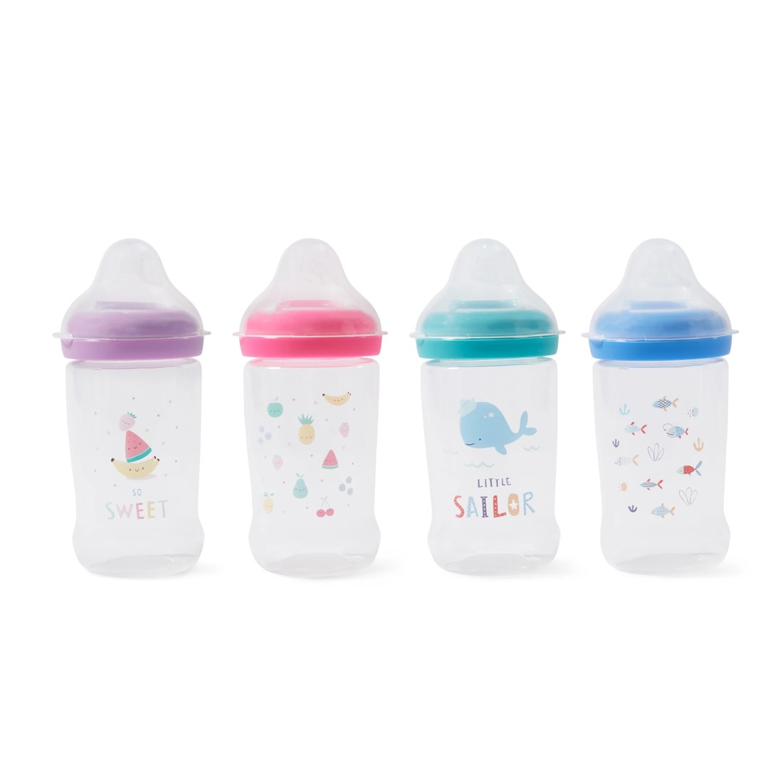1 2 Pack Wide Neck Bottles - Assorted, 1 of 6