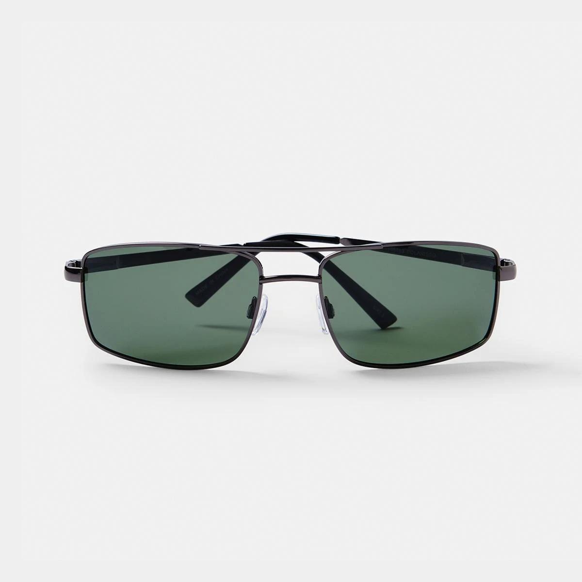 2 Classic Metal Frame Sunglasses BLACK, 2 of 6