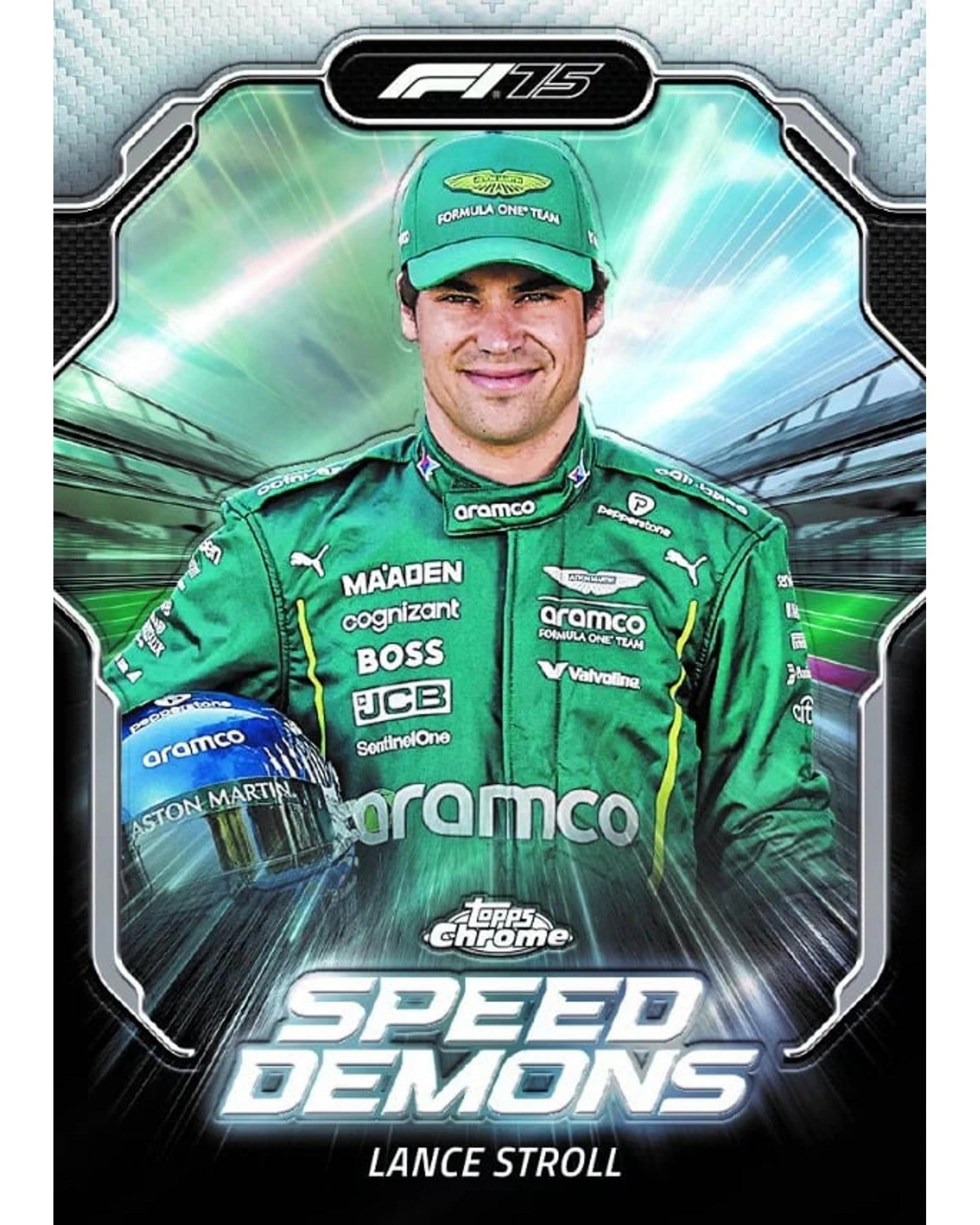 5 Topps 2025 Chrome Formula One Racing Value Blaster Box, 5 of 8