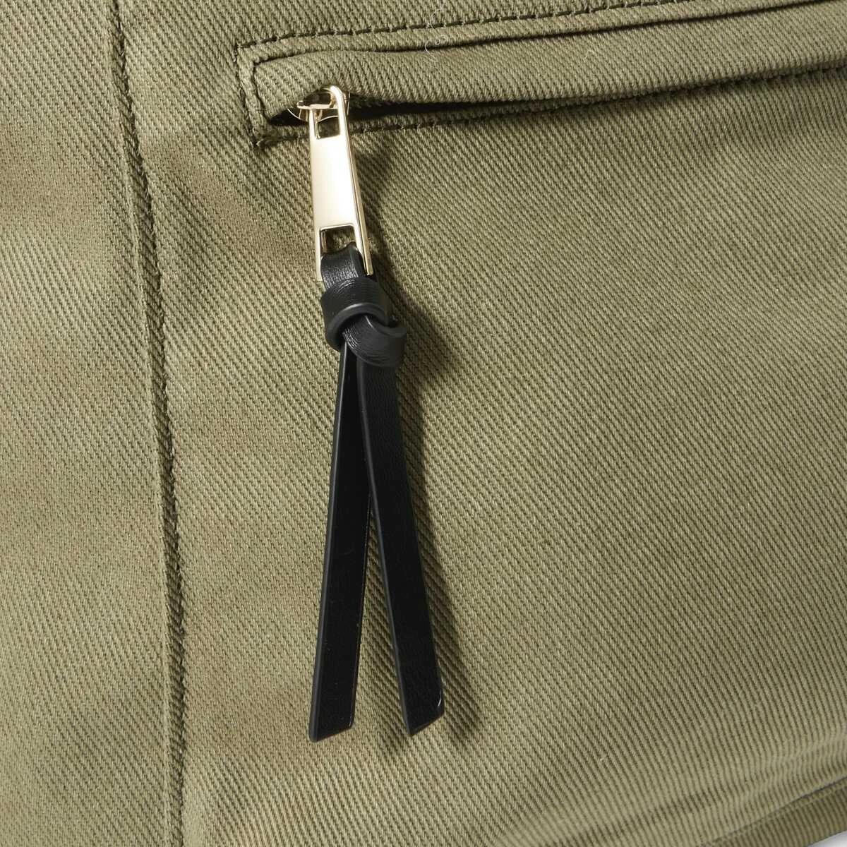 4 Canvas Backpack BURNT OLIVE, 4 of 5