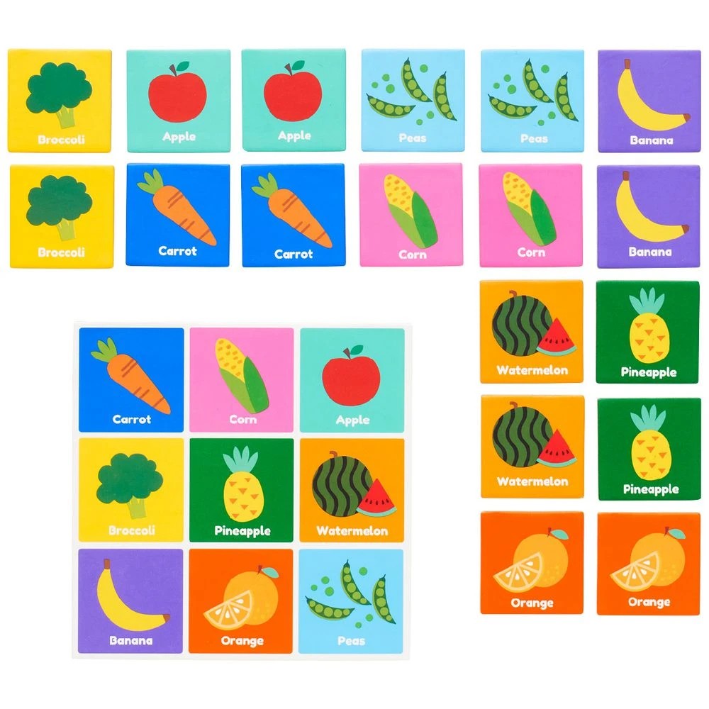 2 Kadink Fruit and Veg Matching Pairs, 2 of 3