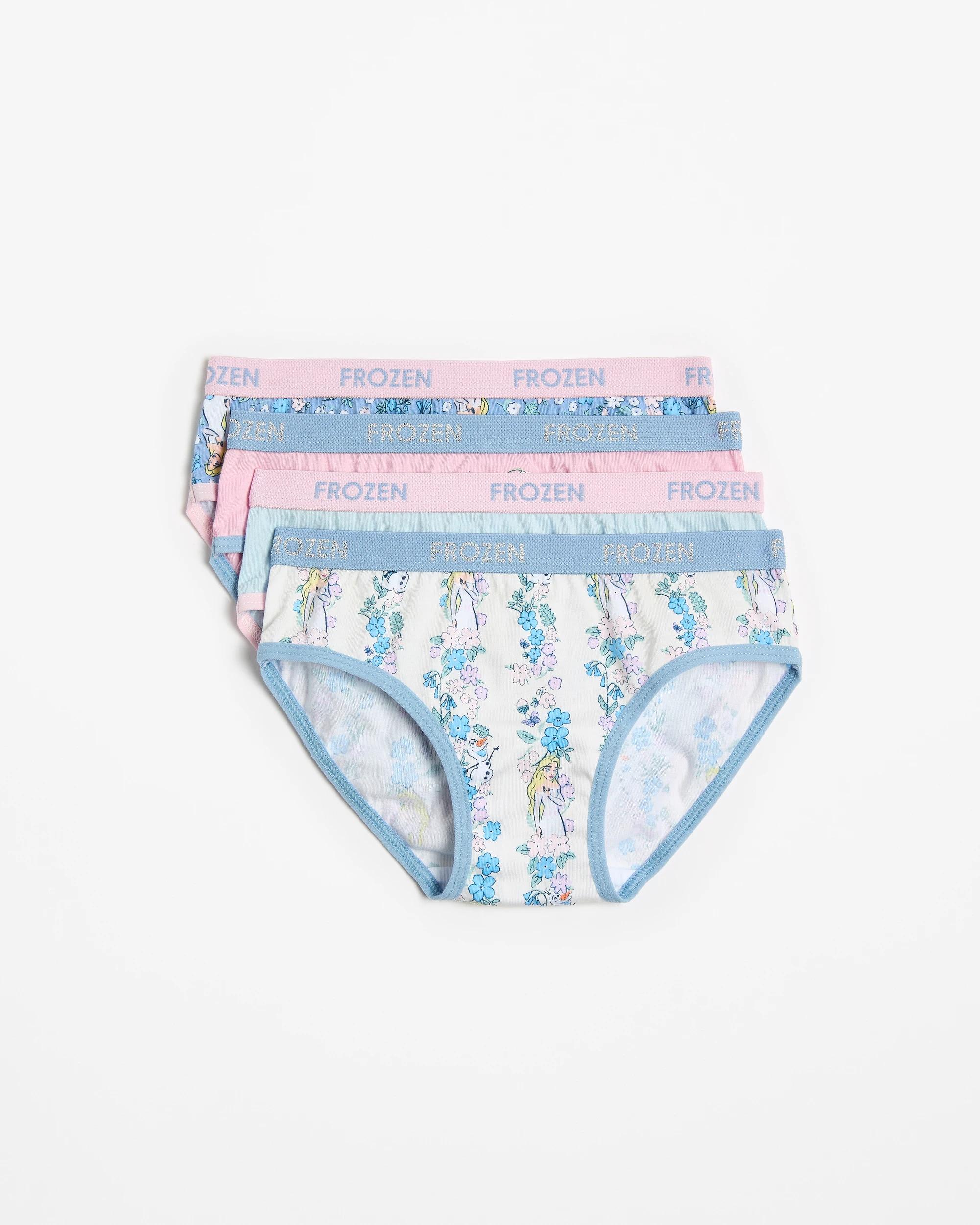 1 Disney Frozen Girls Briefs 4 Pack MULTI, 1 of 1
