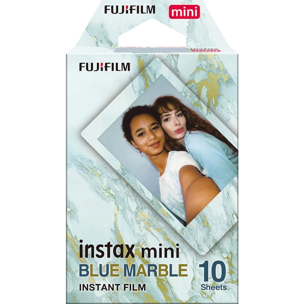 1 Fujifilm Instax mini Film 10 Sheets Blue Marble, 1 of 3