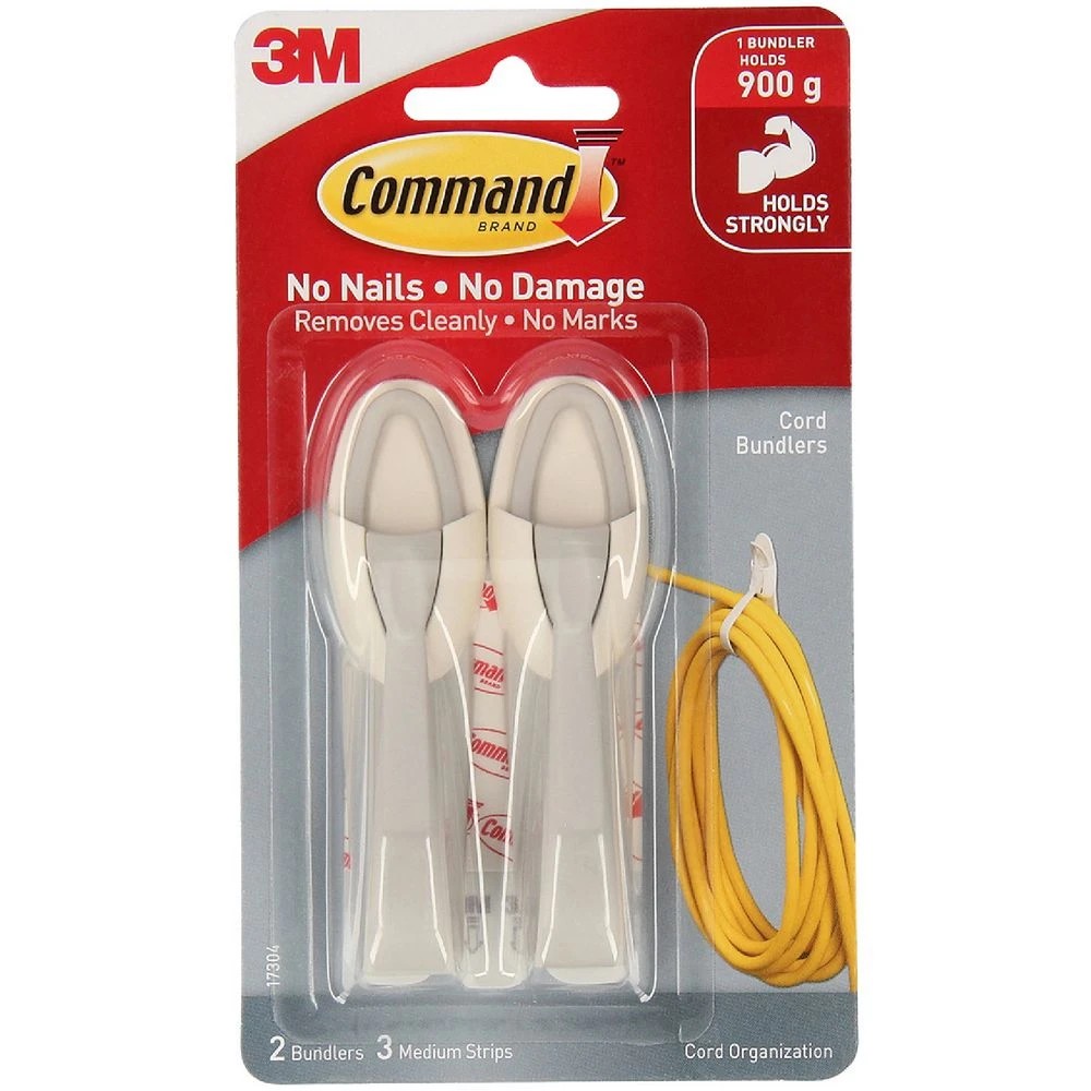 1 3M Command Cord Bundlers 2 Pack, 1 of 7