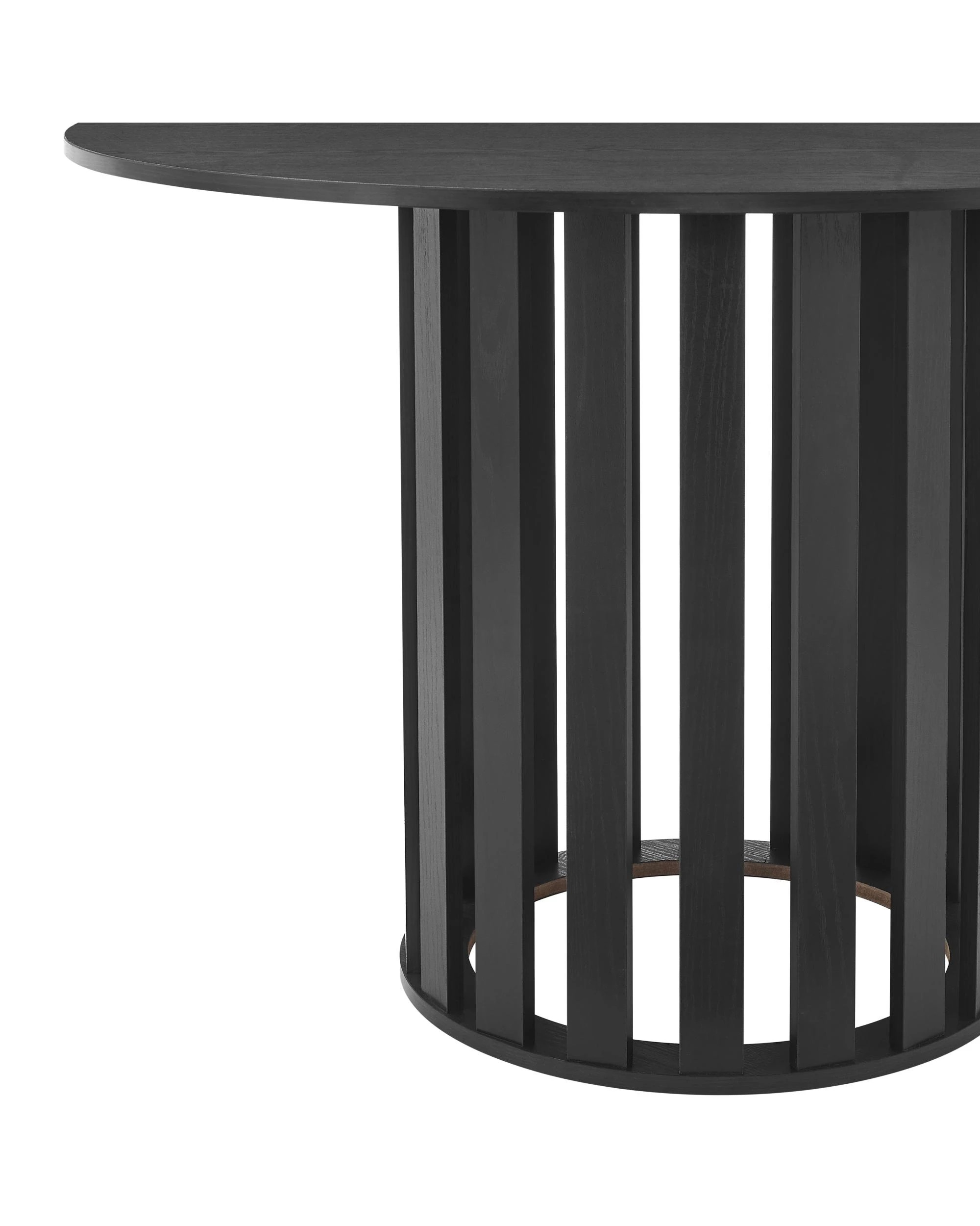 5 Kodu Dining Table Round 110cm - Black, 5 of 7
