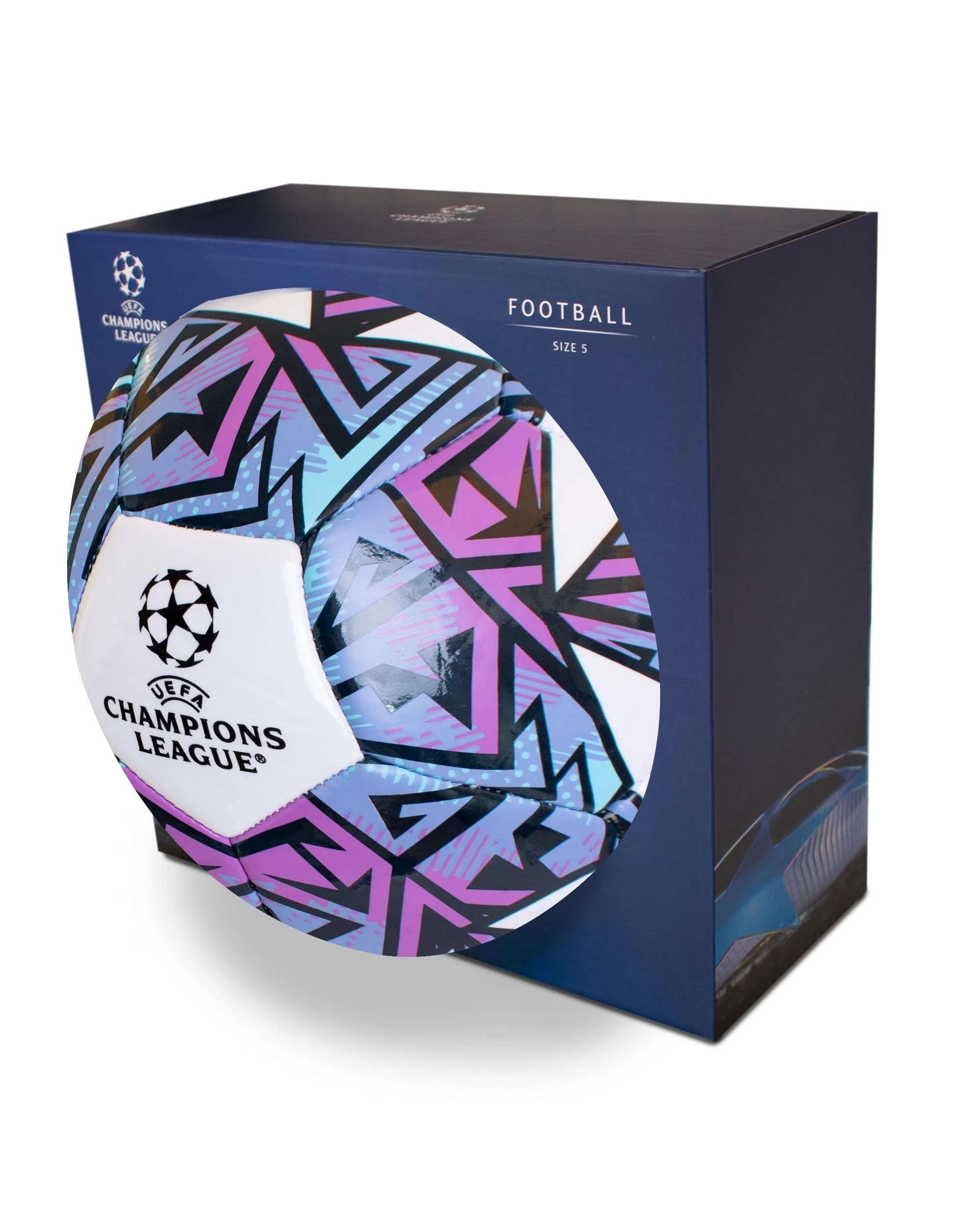 1 Hy-Pro UEFA Champions League Size 5 340-350g Inflated Ball, 1 of 7