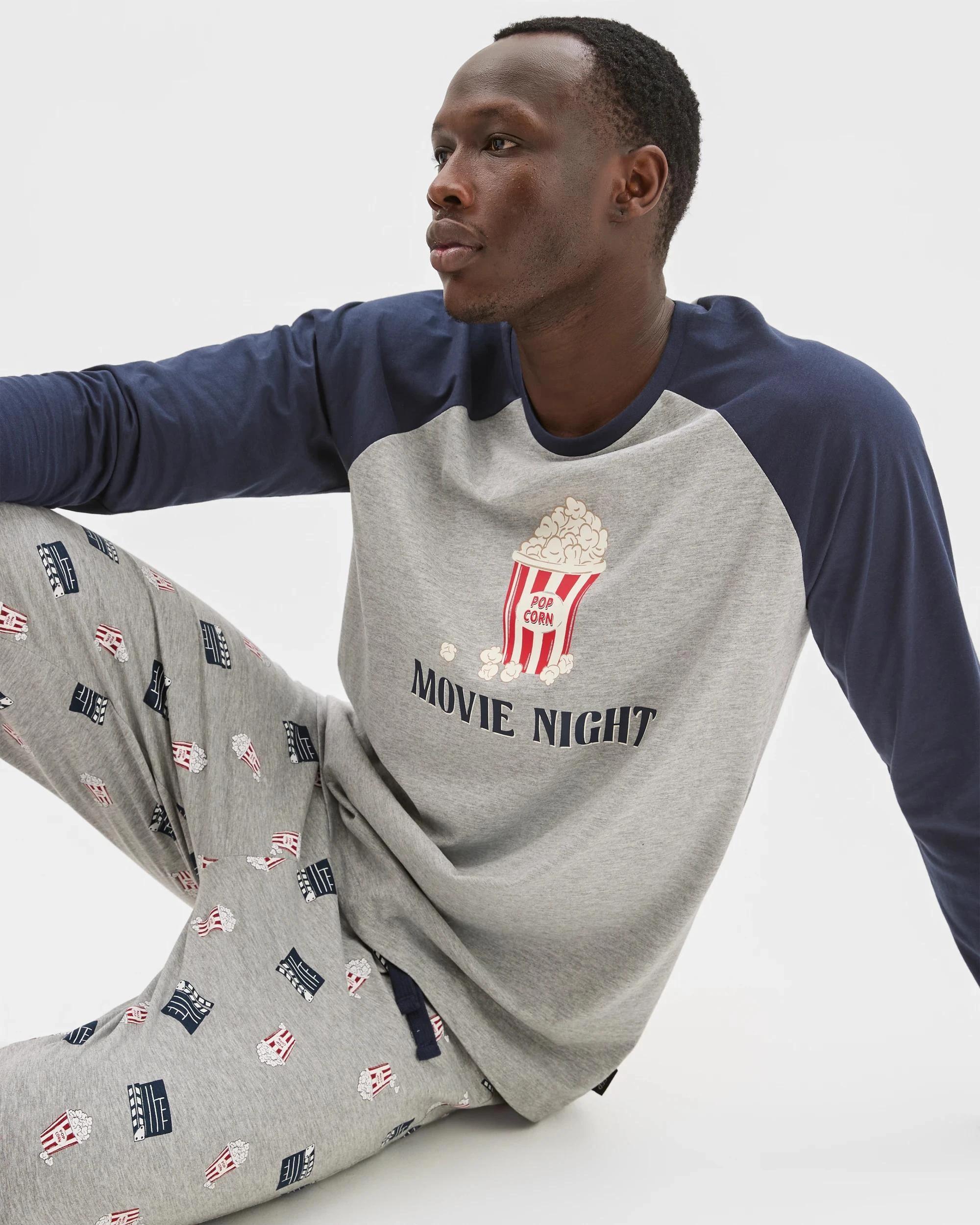 1 Maxx Australian Cotton Blend Sleep T-Shirt GREY MARLE, 1 of 6