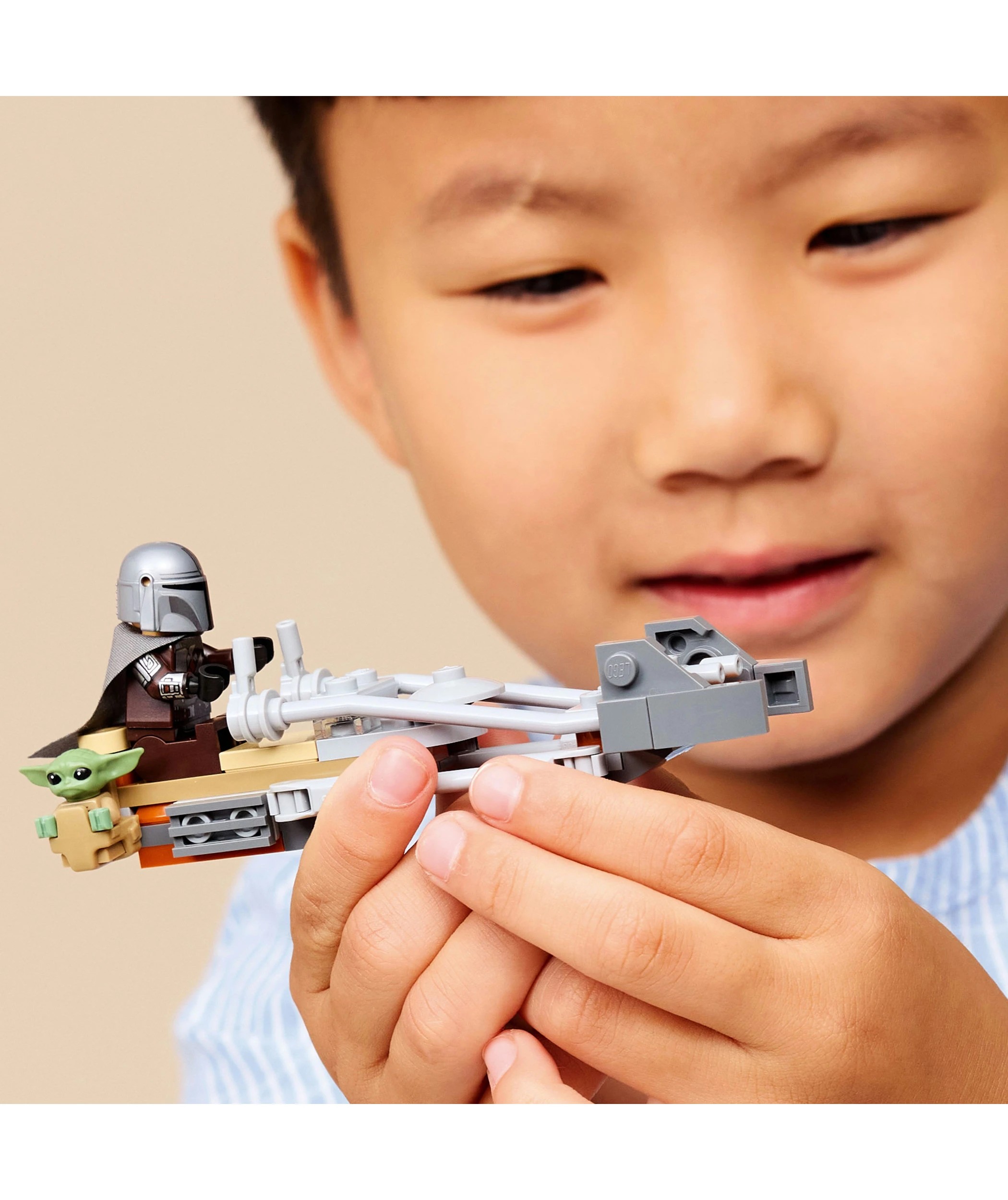 8 LEGO Star Wars The Mandalorian & Grogu's Speeder Bike 75436, 8 of 10