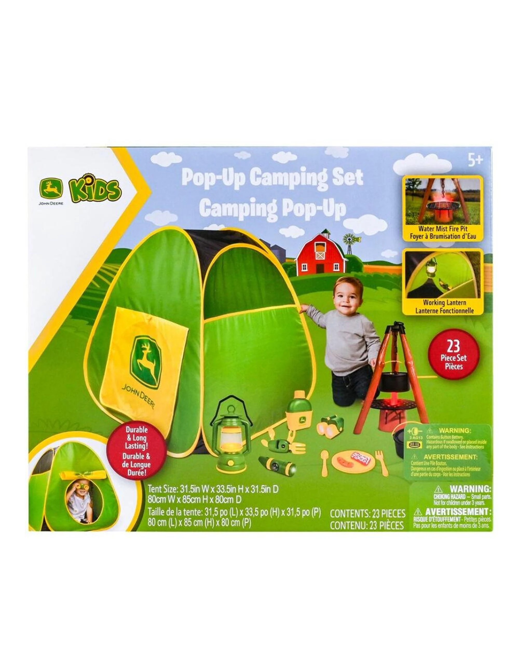 5 John Deere Pop Up Camping Tent With Accessories 5y, 5 of 5