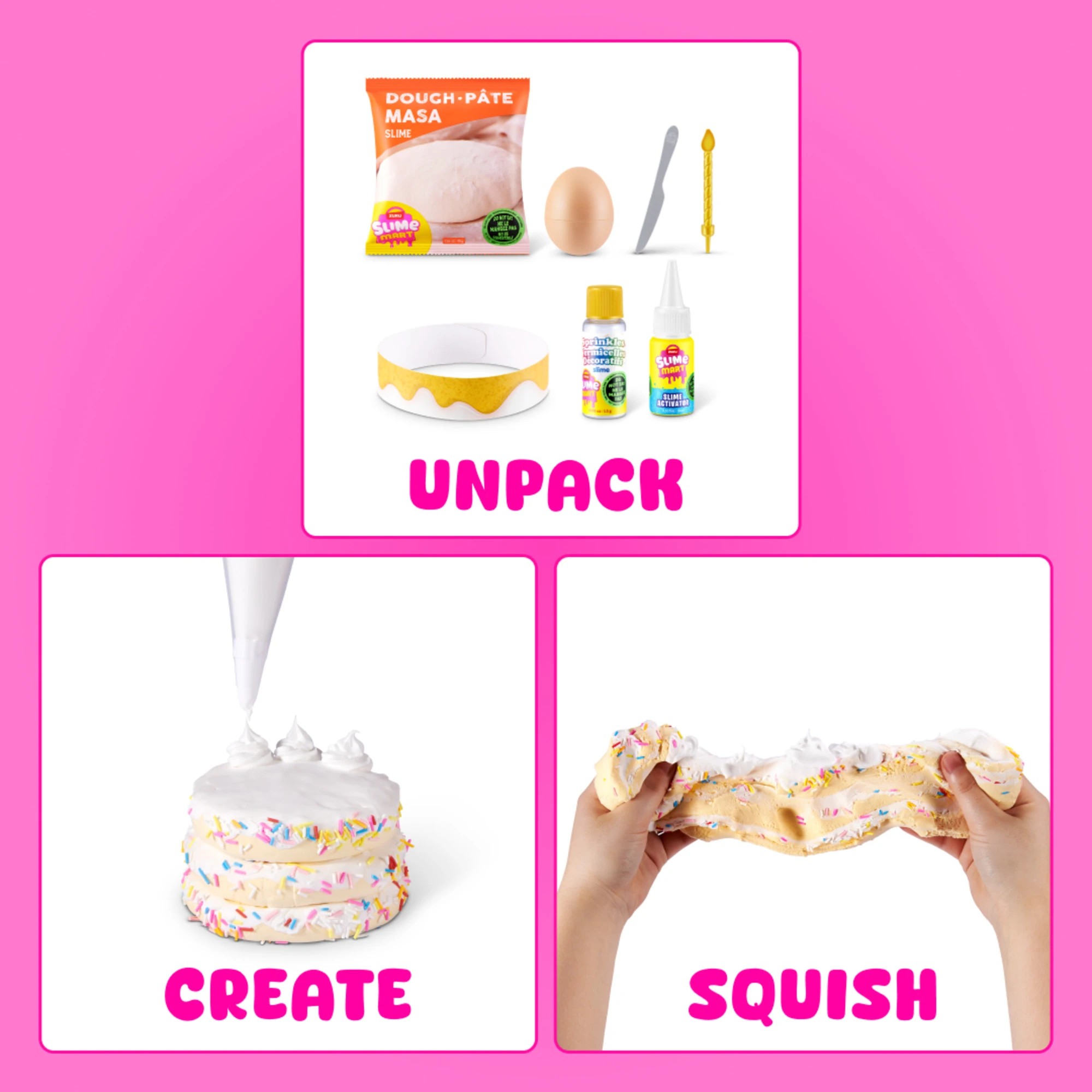 4 ZURU Slime Mart Shopping Bag - Birthday Cake, 4 of 10