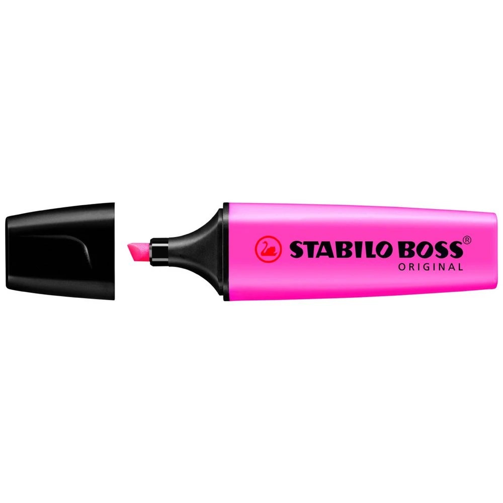 1 Stabilo Boss Highlighter Pink, 1 of 2