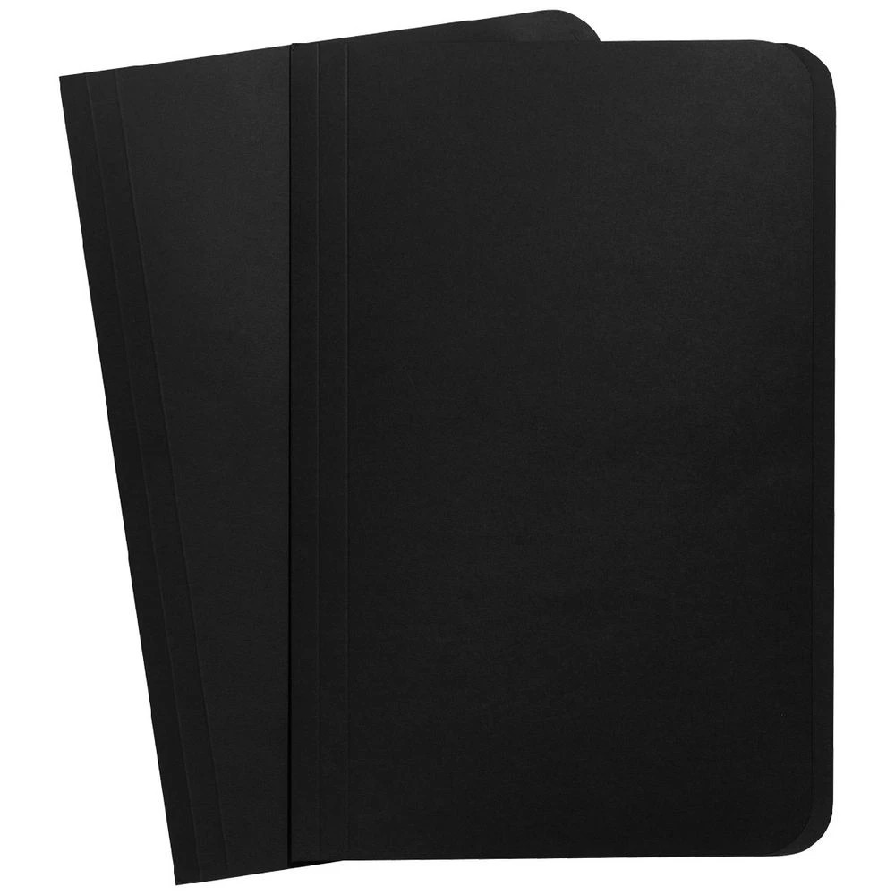 1 Avery Foolscap Premium Manilla Folders Black 10 Pack, 1 of 3