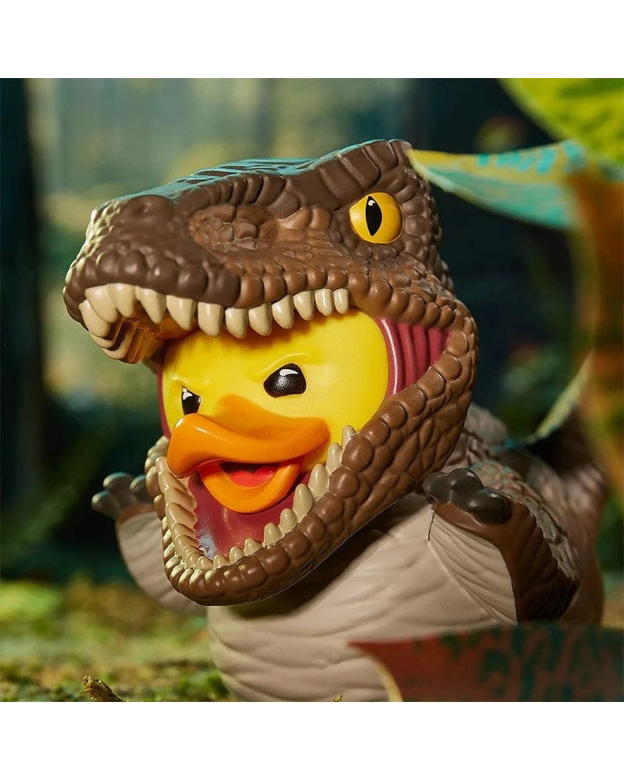 7 TUBBZ Jurassic Park Velociraptor Boxed Edition Cosplaying Duck Figure, 7 of 7