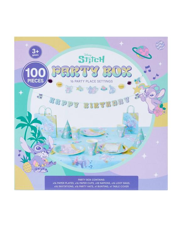 100 Piece Disney Stitch Party Box