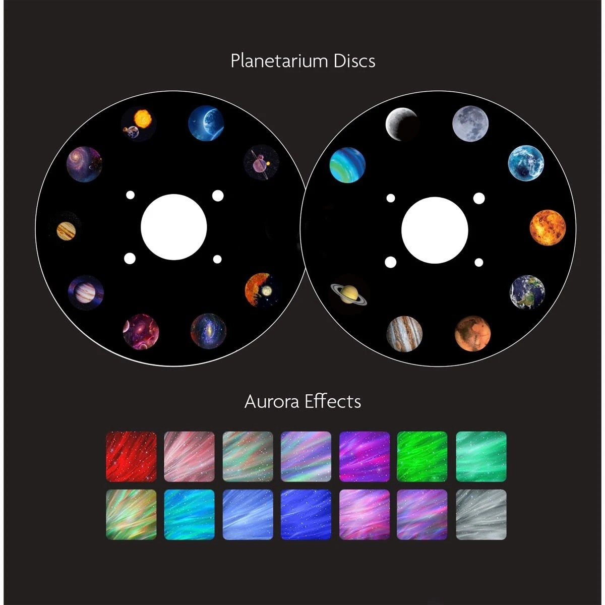 6 Mirabella Genio Wi-Fi Aurora Projector with Bluetooth Speaker, 6 of 6