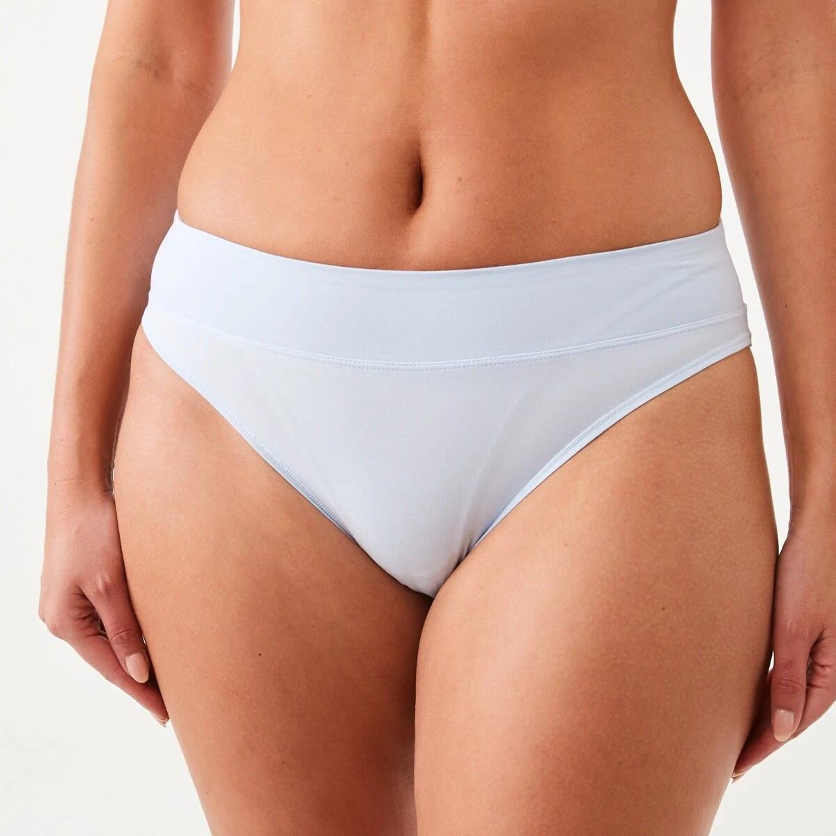 3 3 Pack Ultra Soft Hi-Cut Briefs HALOGEN BLUE, STEEL GREY, CHOCOLATE FUDGE, 3 of 8