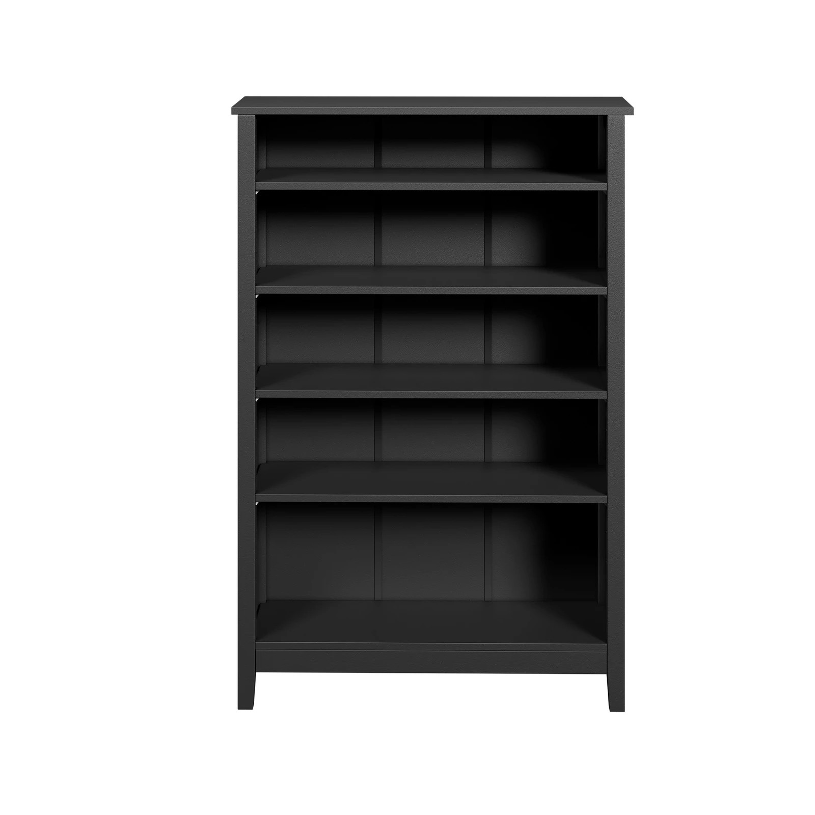 5 Oikiture Bookshelf Bookcase Display Shelf 5-tier Storage Cabinet
 - Black, 5 of 9