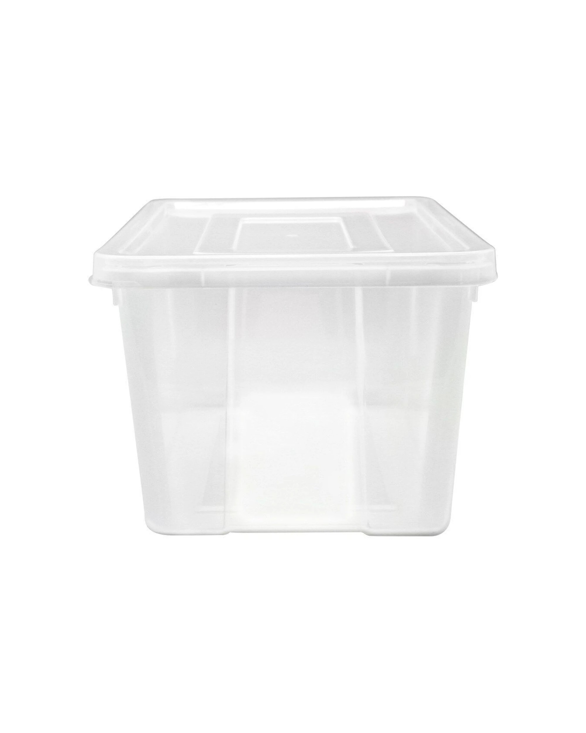 4 Boxsweden 12PK Essentials Heavy Duty Storage Organiser Box 15L Plastic
 - plain, 4 of 5
